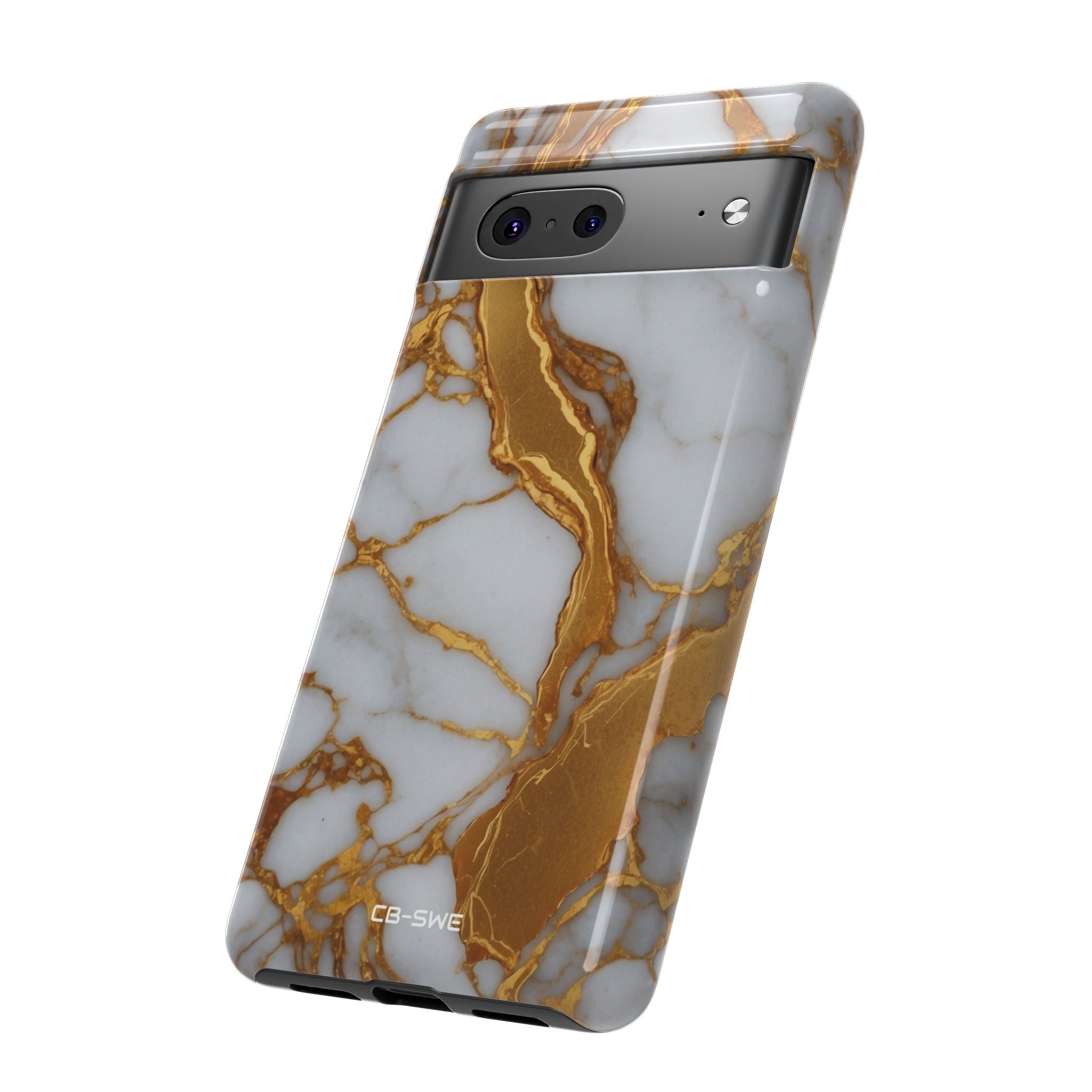 Golden Veins Flow - Google Pixel Case