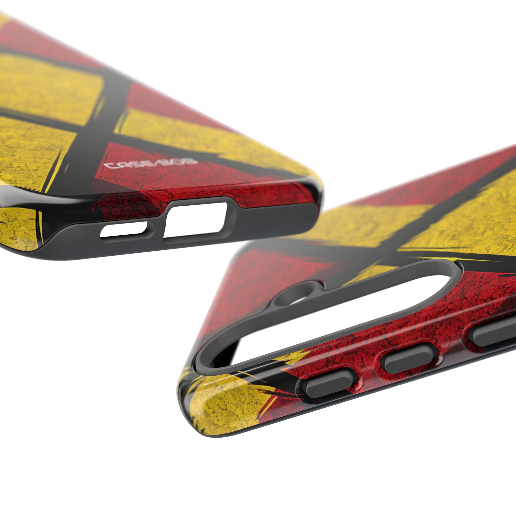 Vibrant Geometric Diamonds Samsung S25 Case • Tough