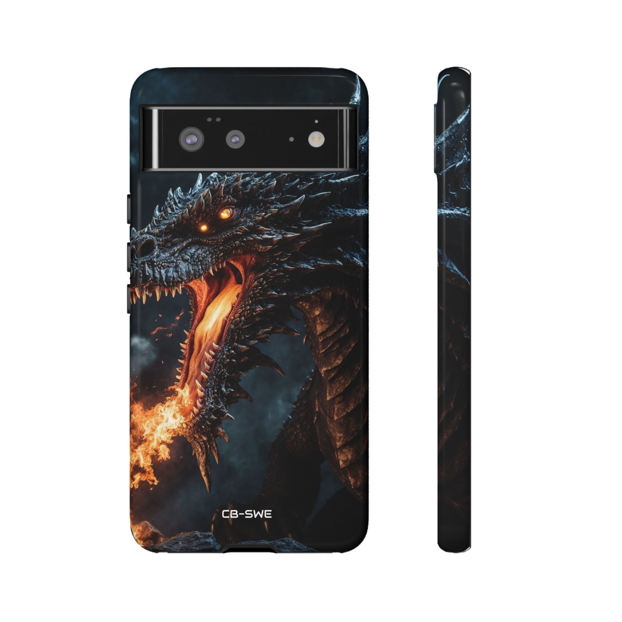 Fiery Breath Erupts - Google Pixel Case