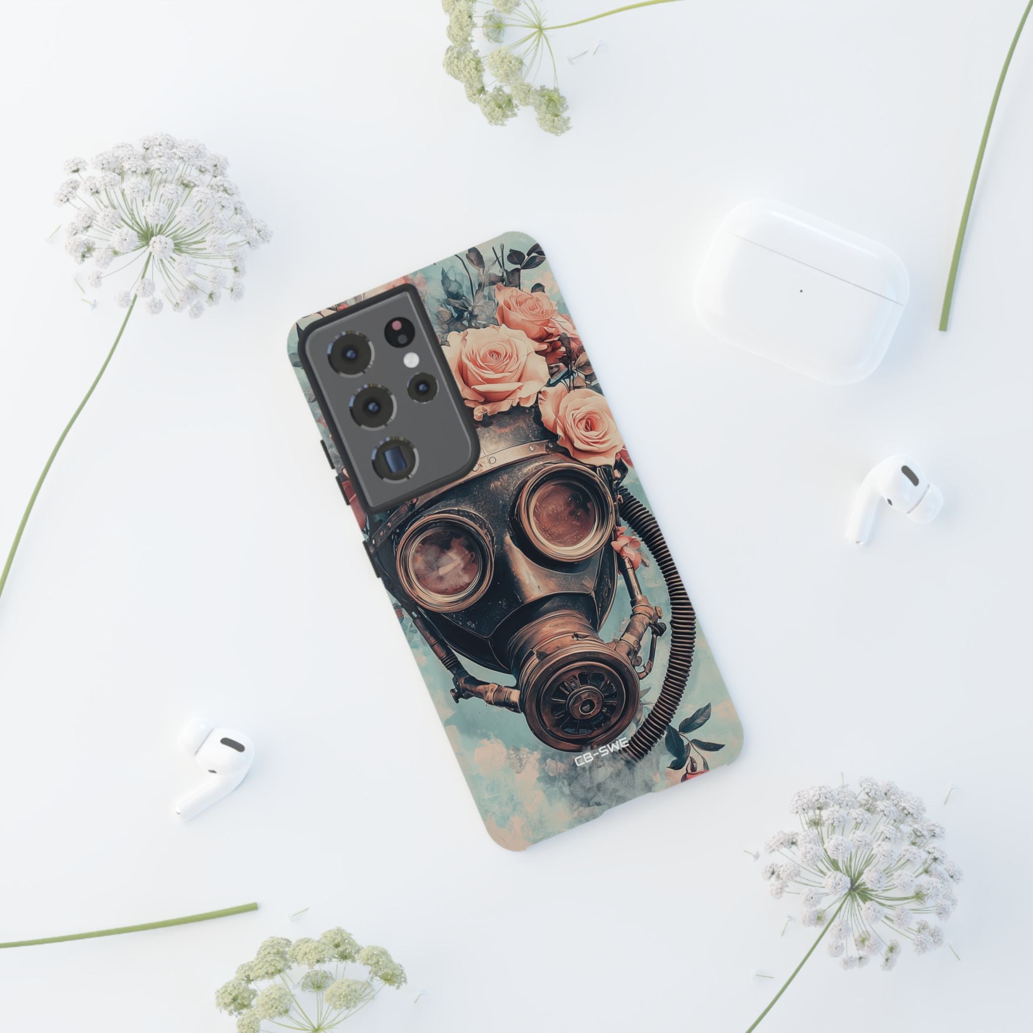 Roses Embrace Mask - Samsung Case
