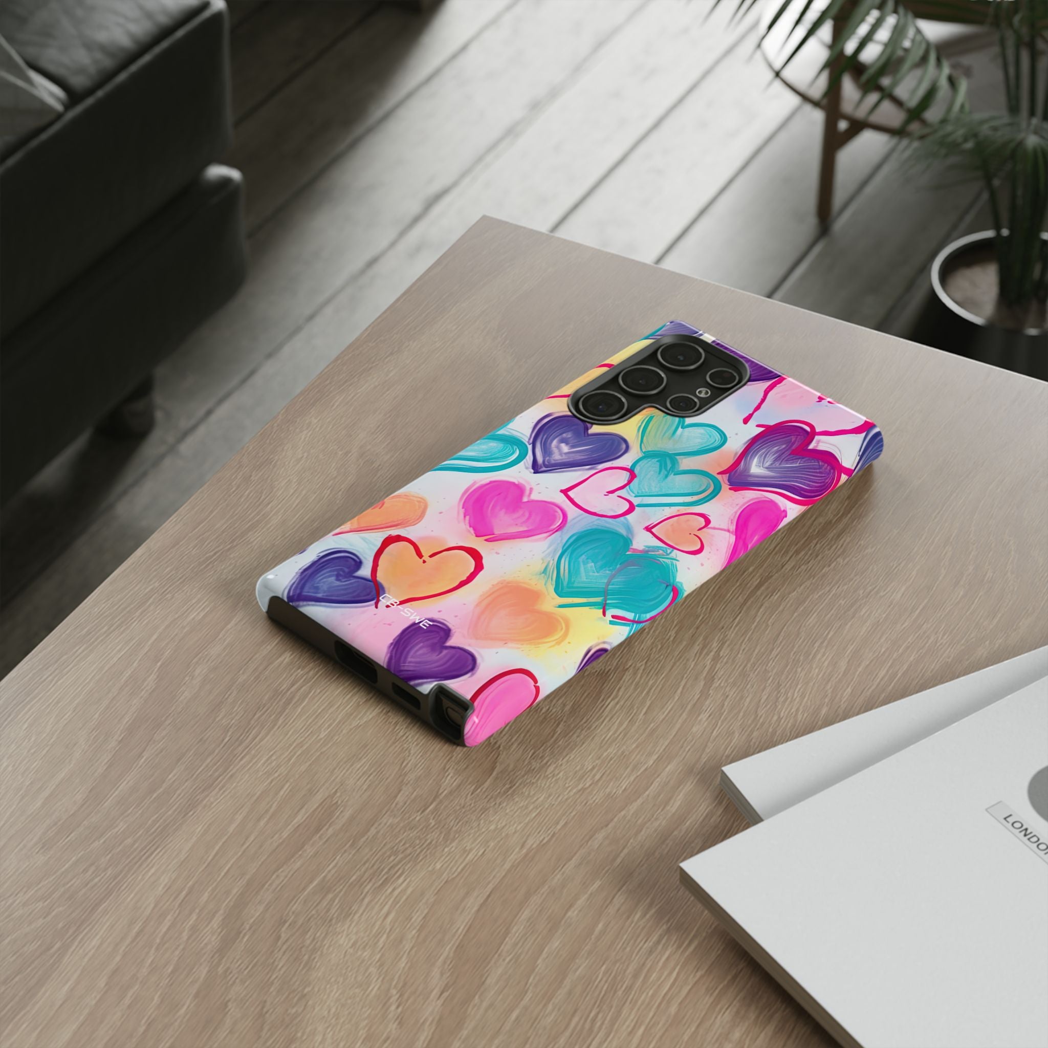 Hearts Dance Playfully - Samsung Case
