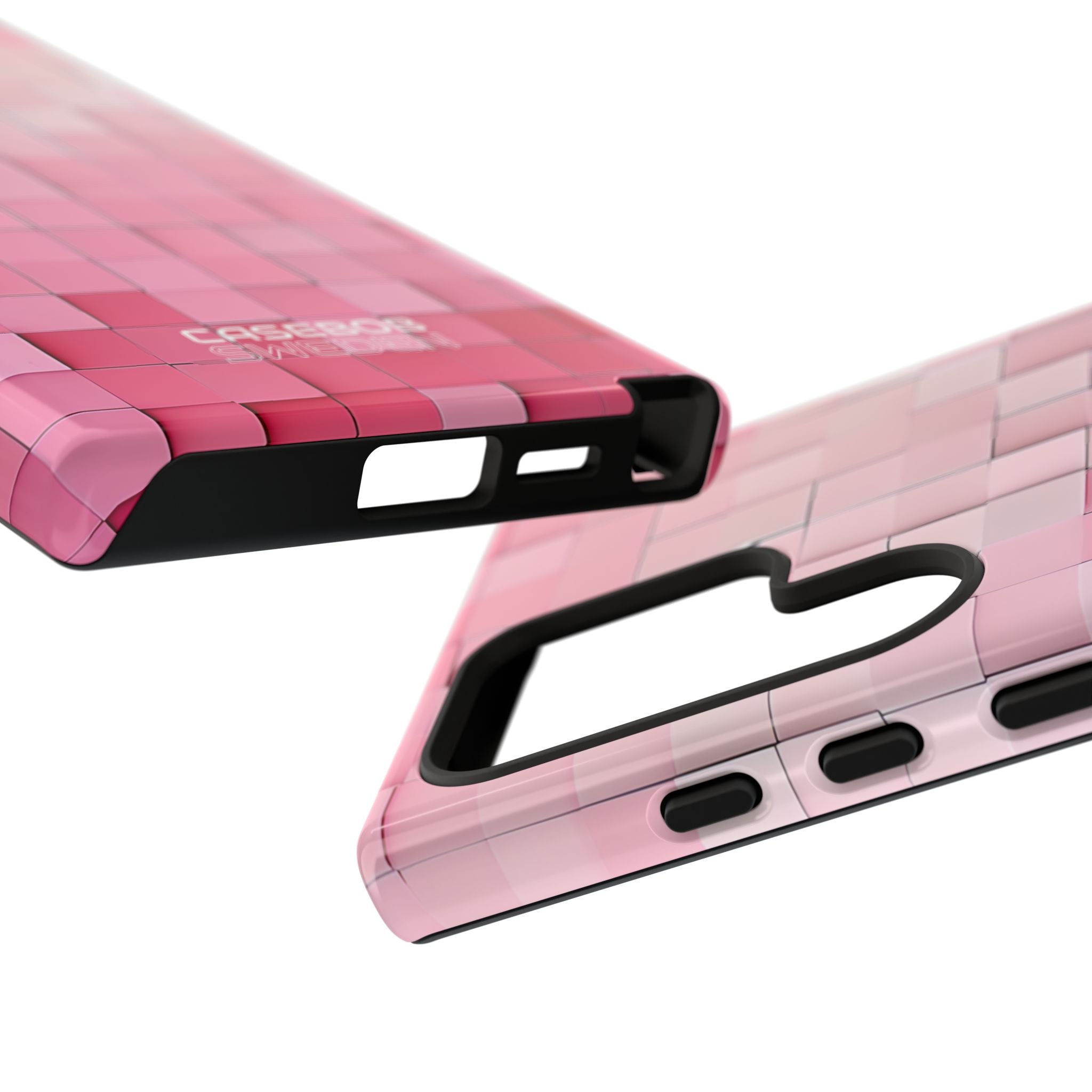 Pink Mosaic Glow Samsung S24 - Tough