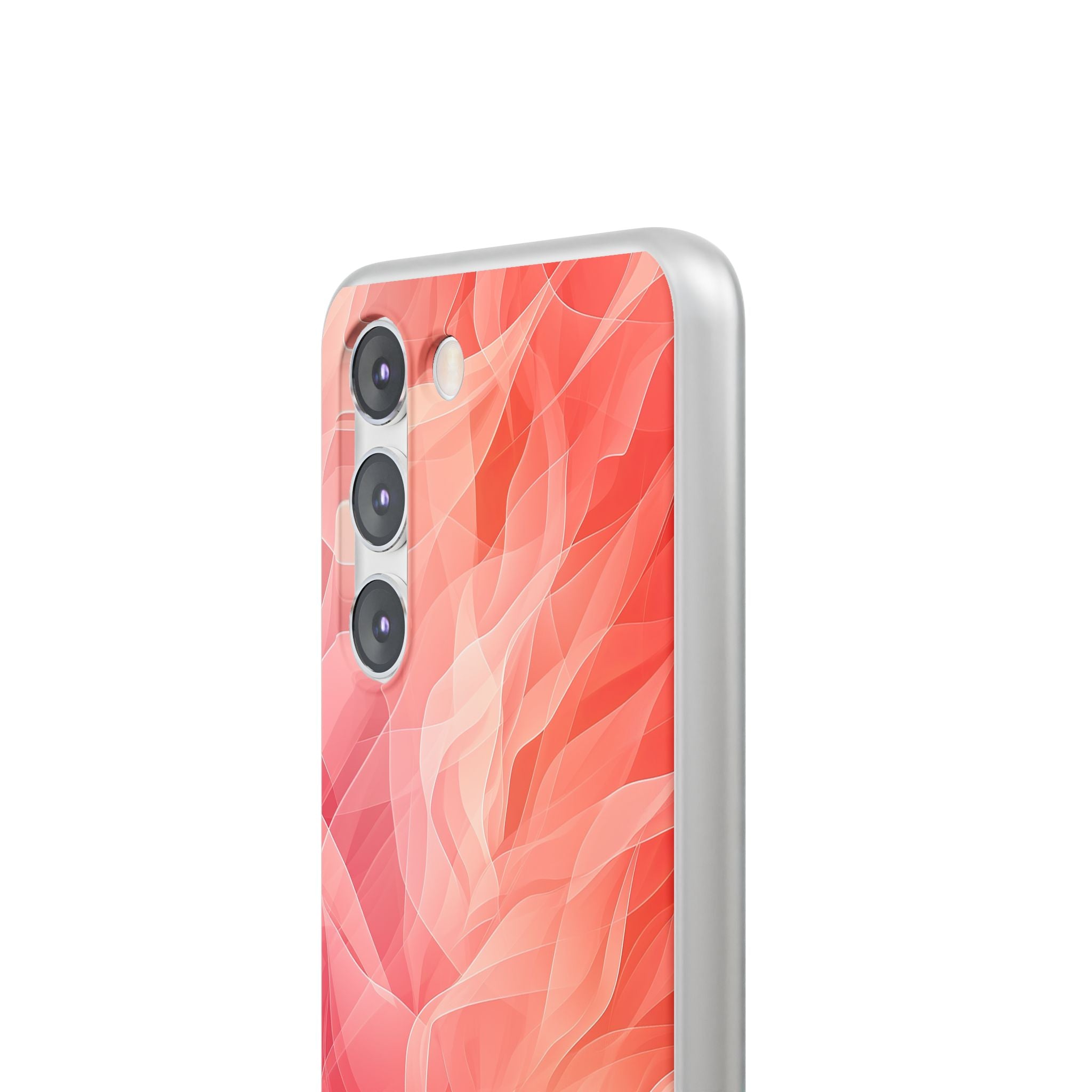 Peach Wave Drift Samsung S23 Case - Soft