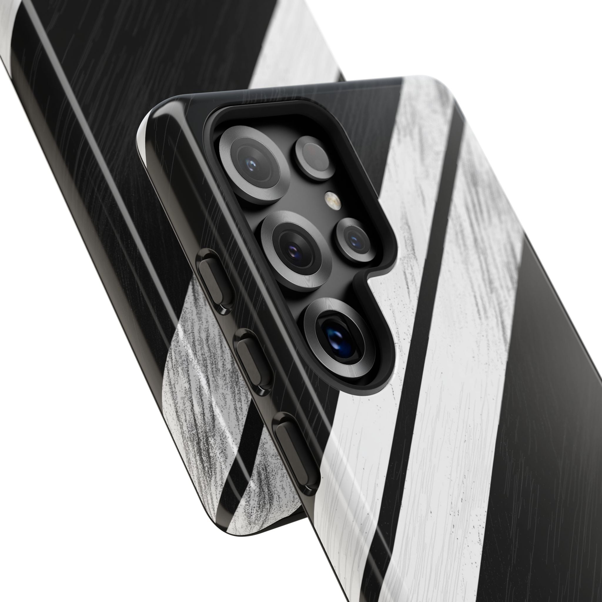 Distressed Stripe Motion Samsung S25 Ultra Case - Tough