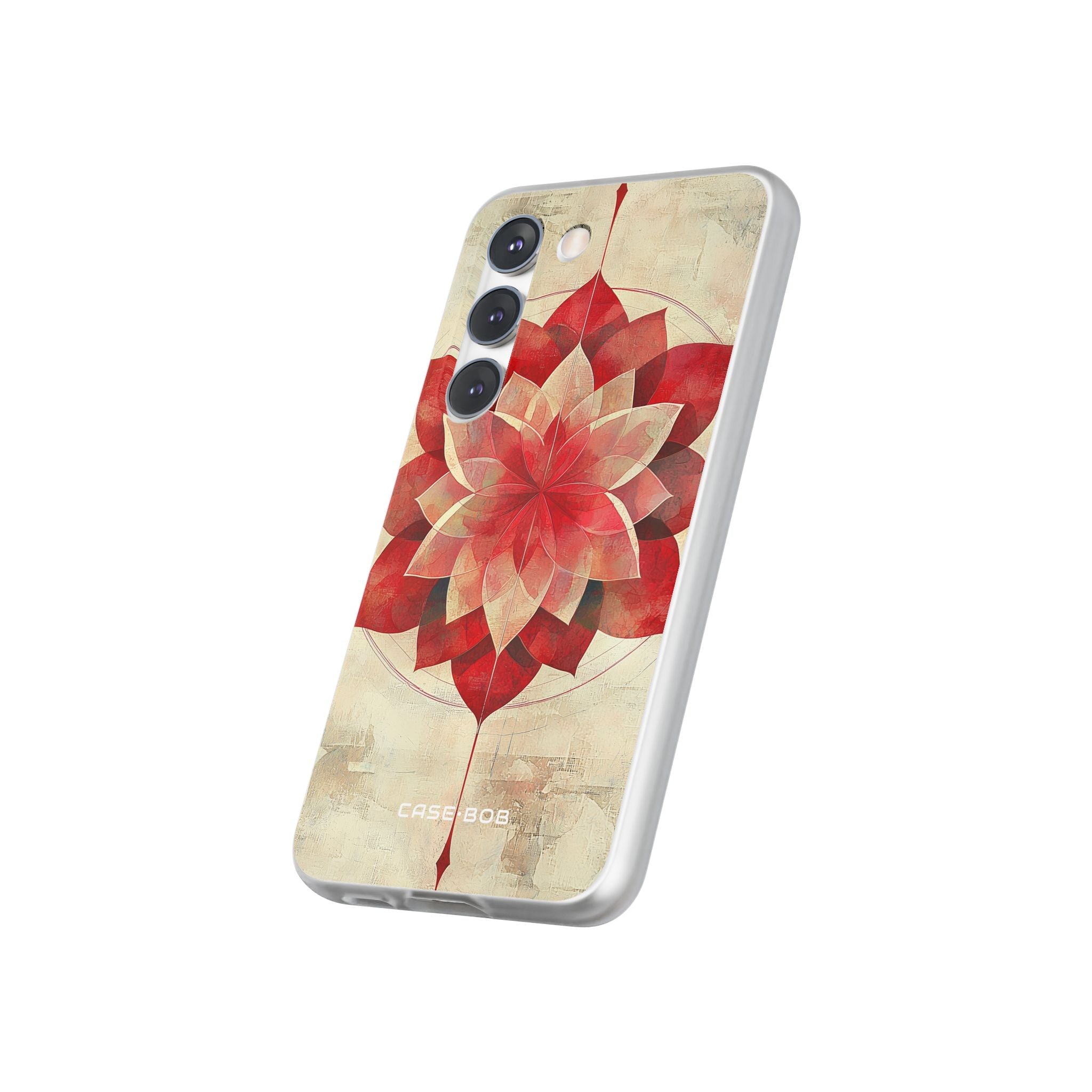 Crimson Bloom Samsung S23 Case - Soft