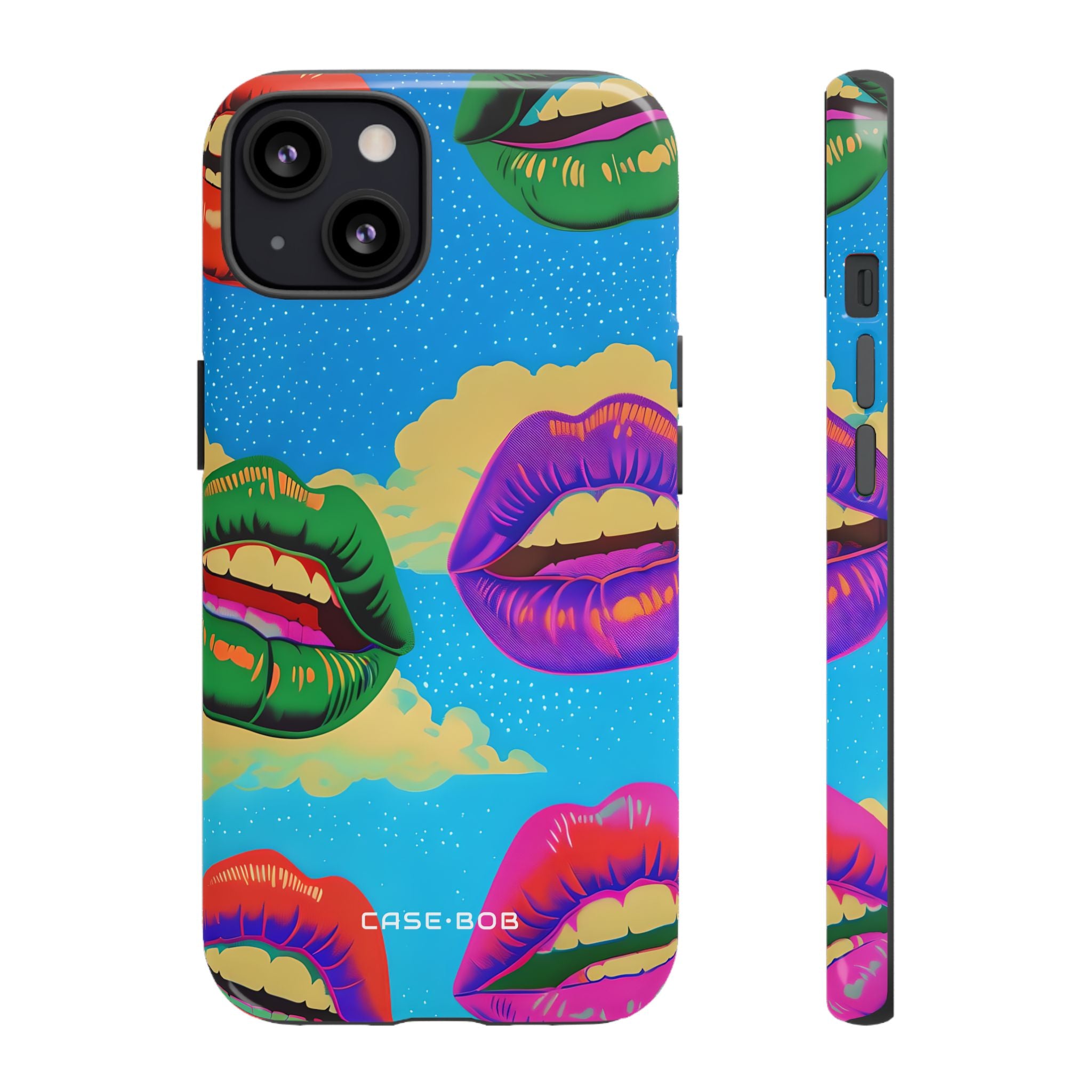 Colorful Lipscape iPhone 13 Case - Tough
