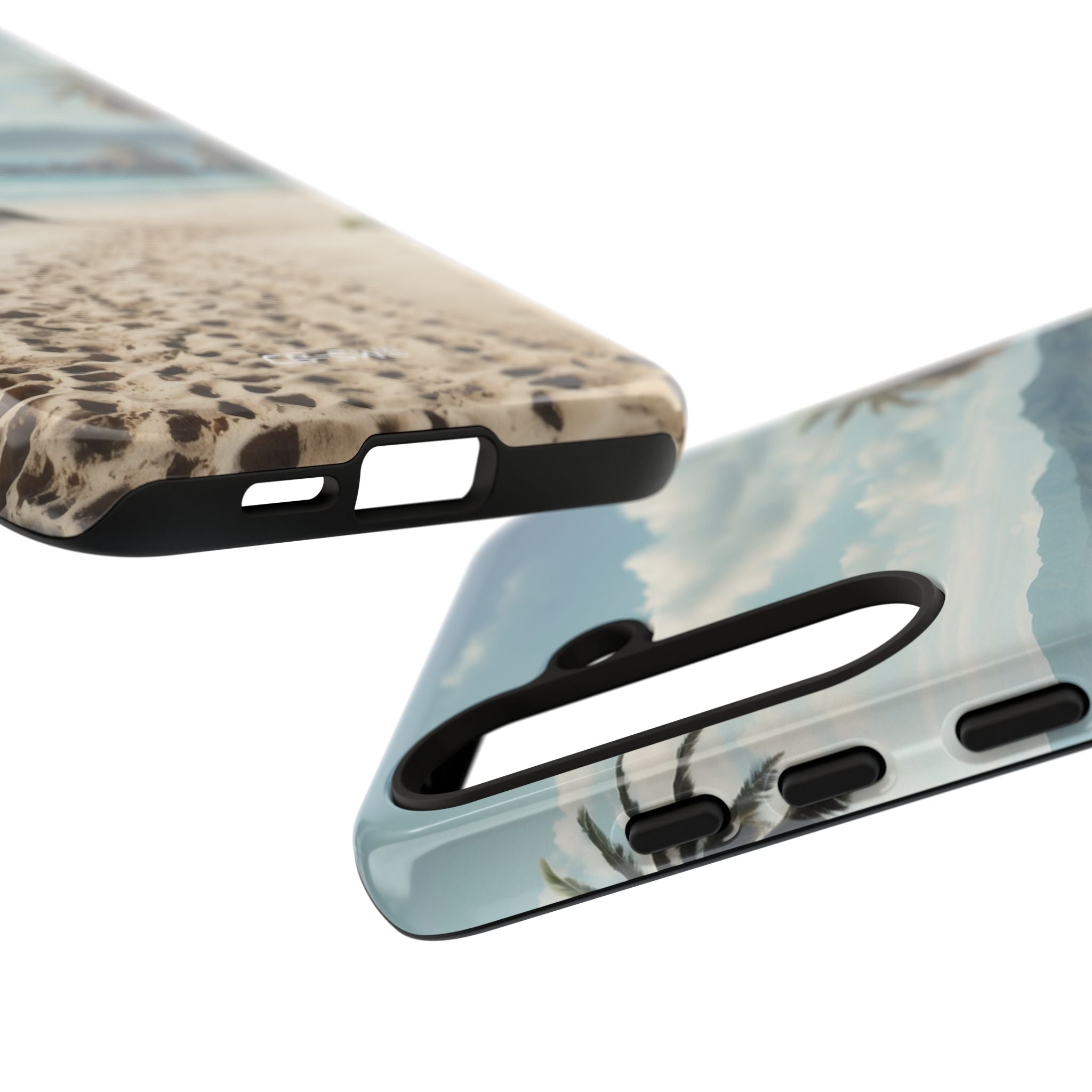 Footprints Trace Sand - Samsung Case