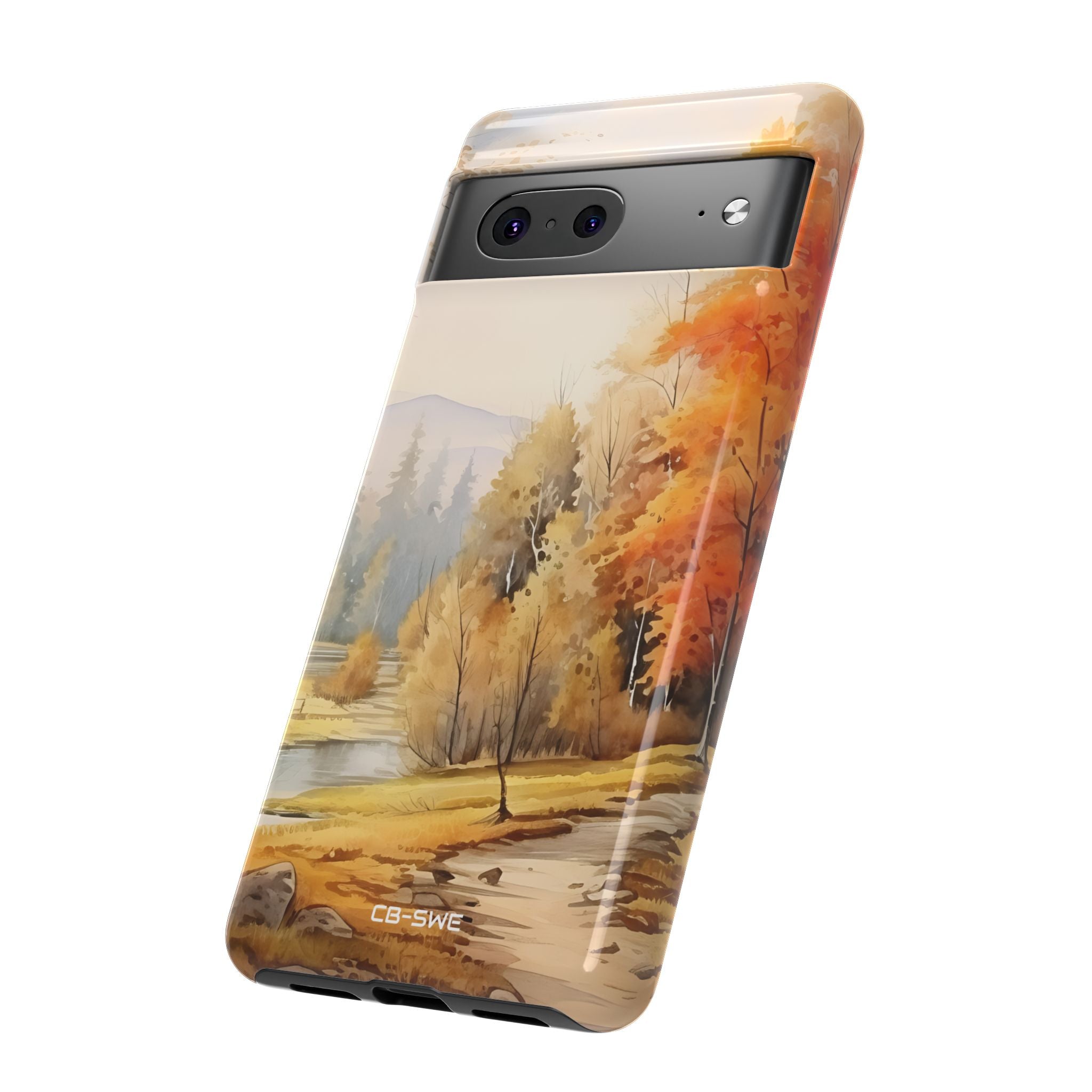 Golden Leaves Drift - Google Pixel Case