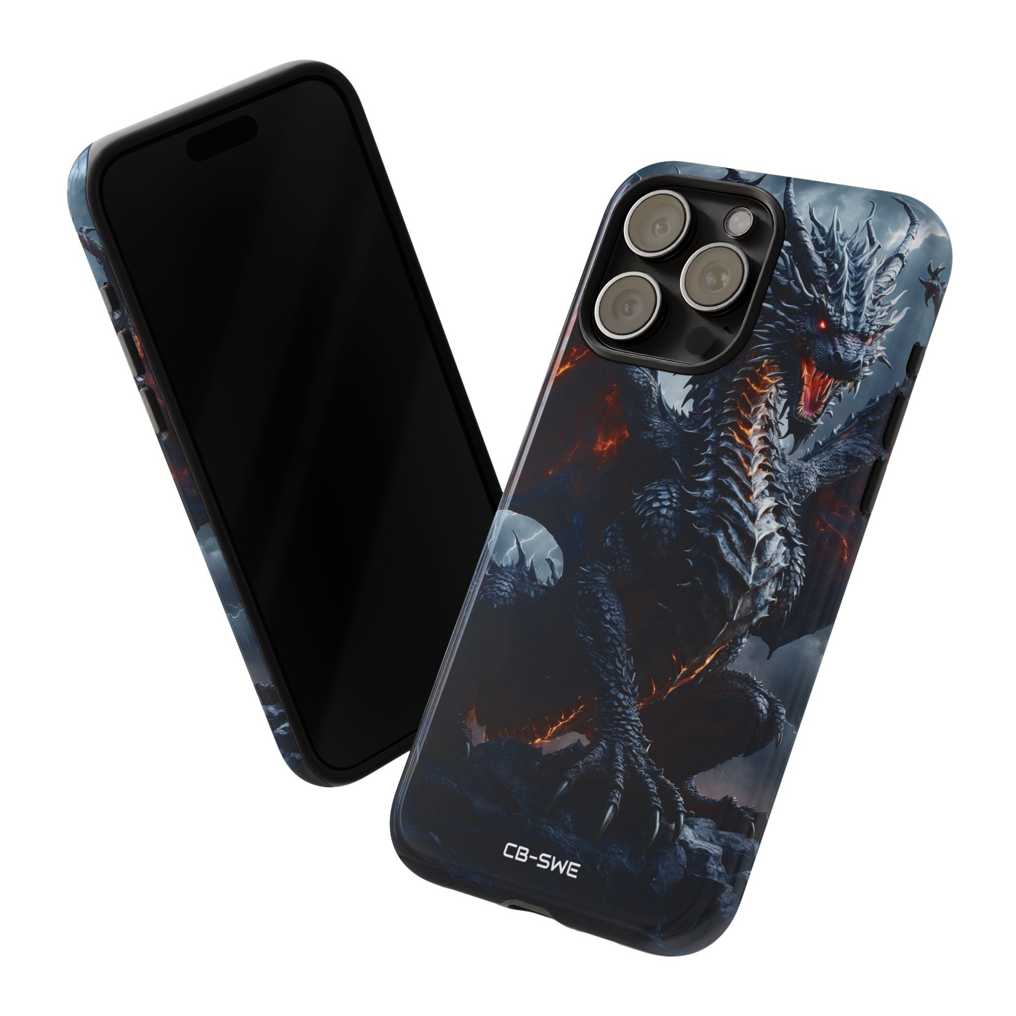 Fiery Wings Unleashed - iPhone Case
