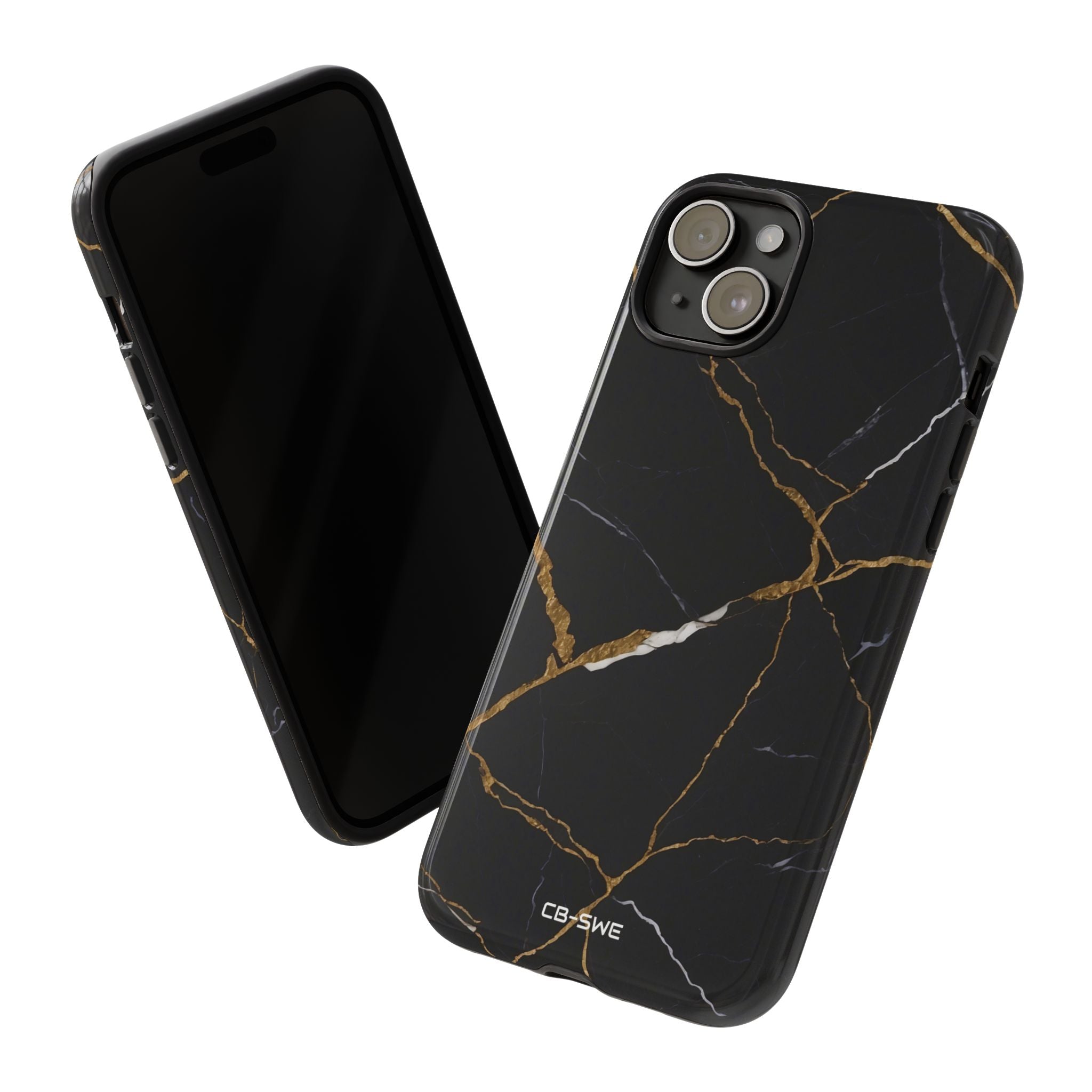 Golden Veins Emerge - iPhone Case