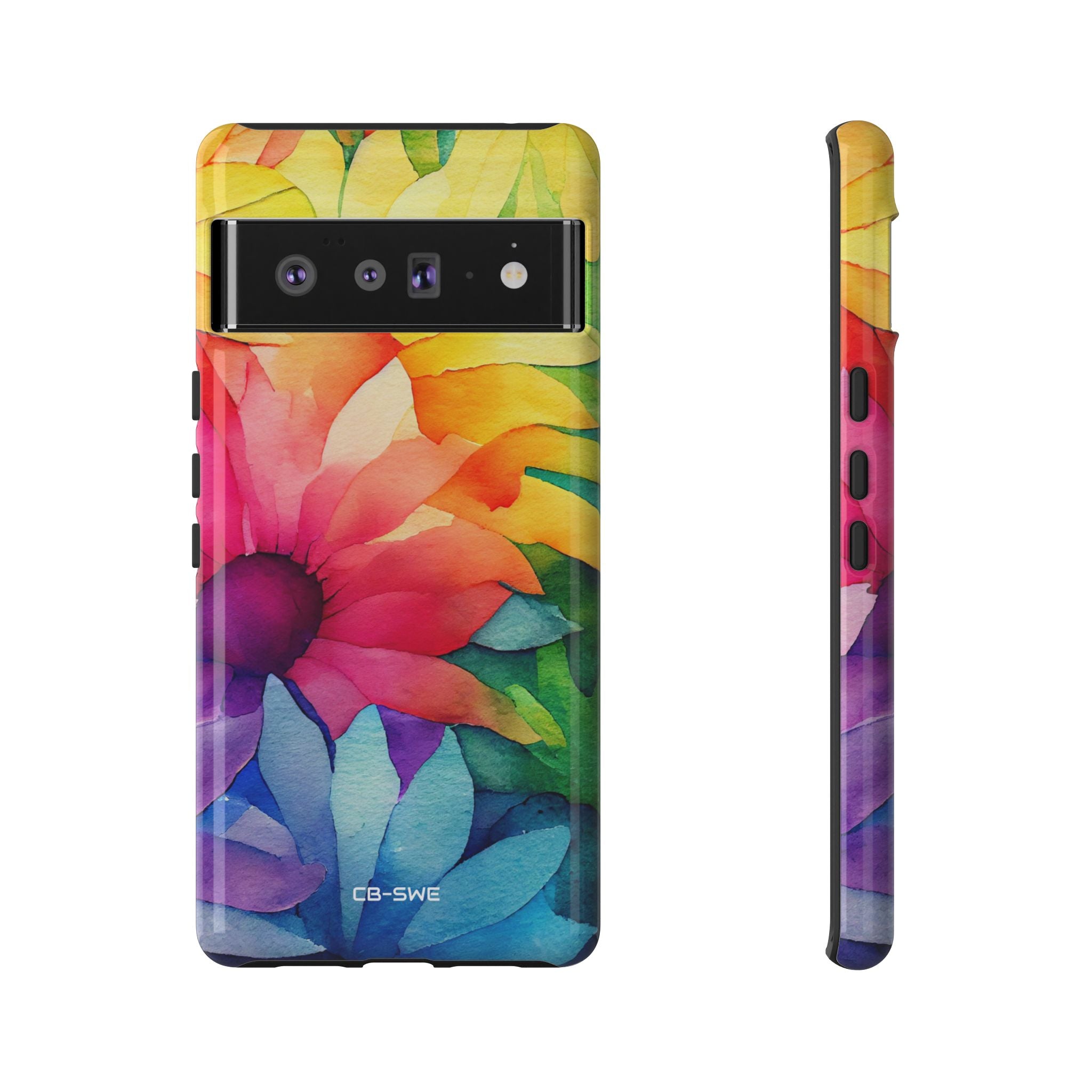 Vibrant Floral Symphony - Google Pixel Case