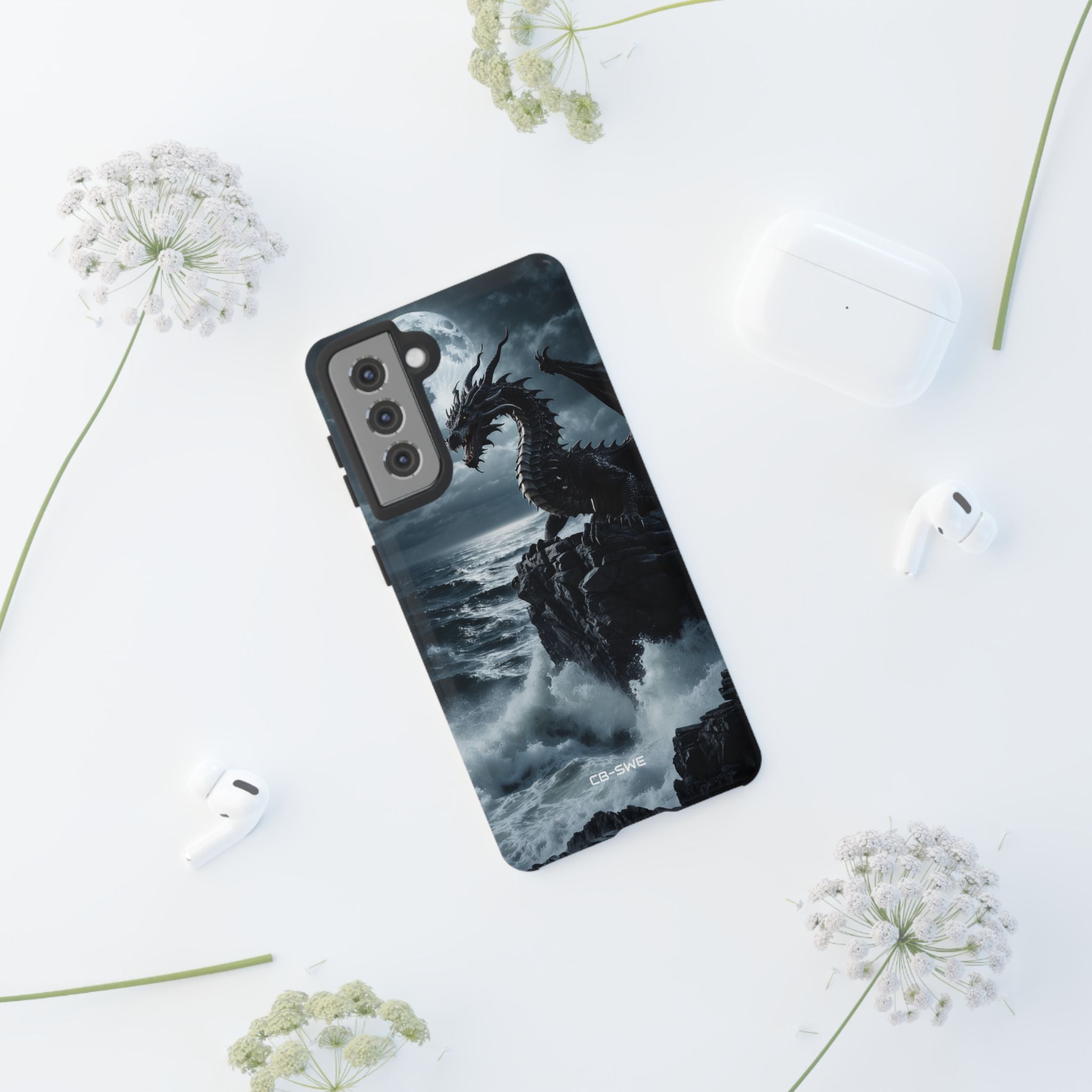Dragon Roars Against Sea - Samsung Case