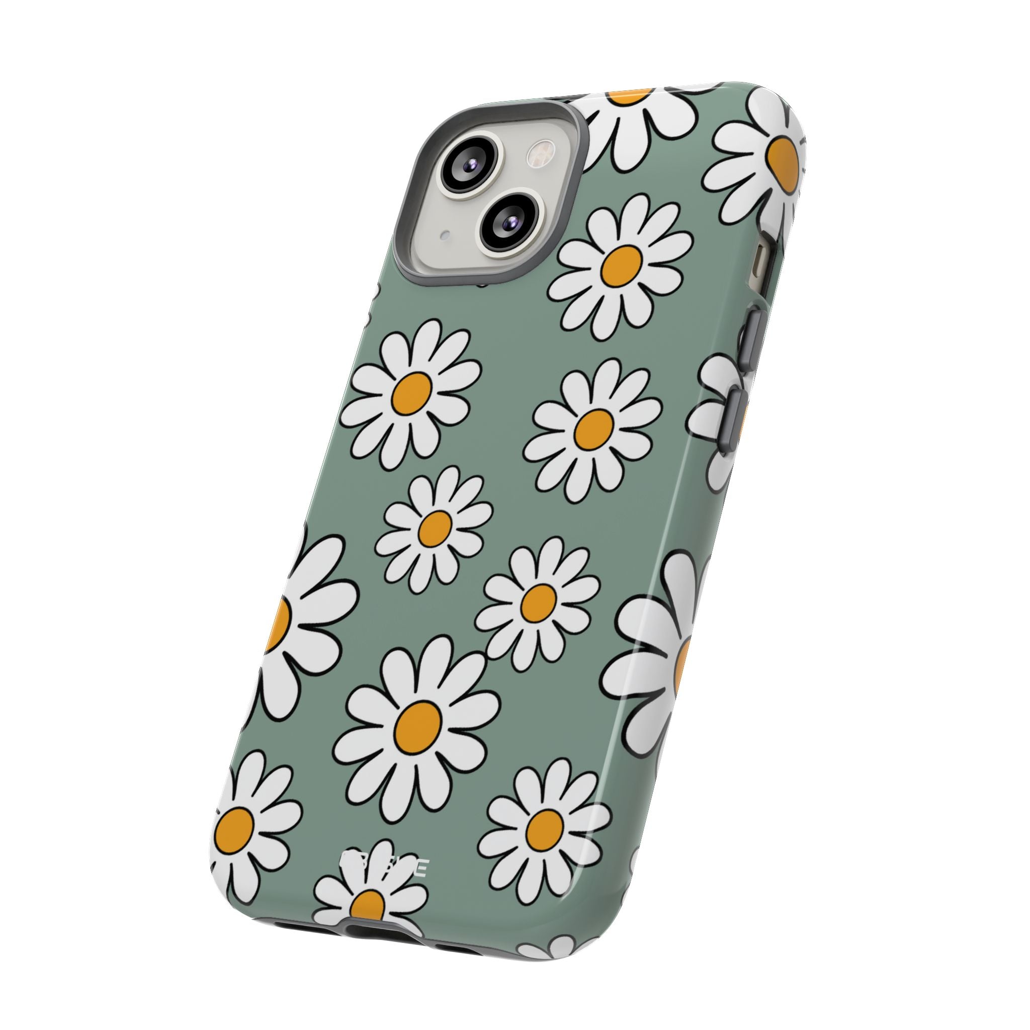 Daisies Dance Playfully - iPhone Case