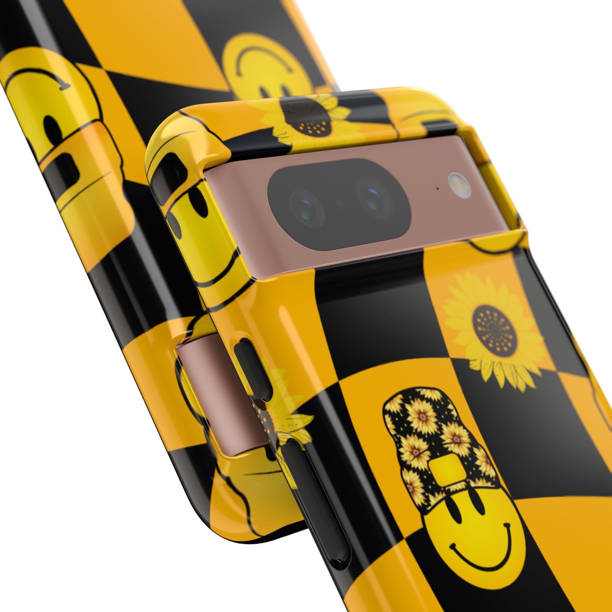 Joyful Checkered Smiles - Google Pixel Case