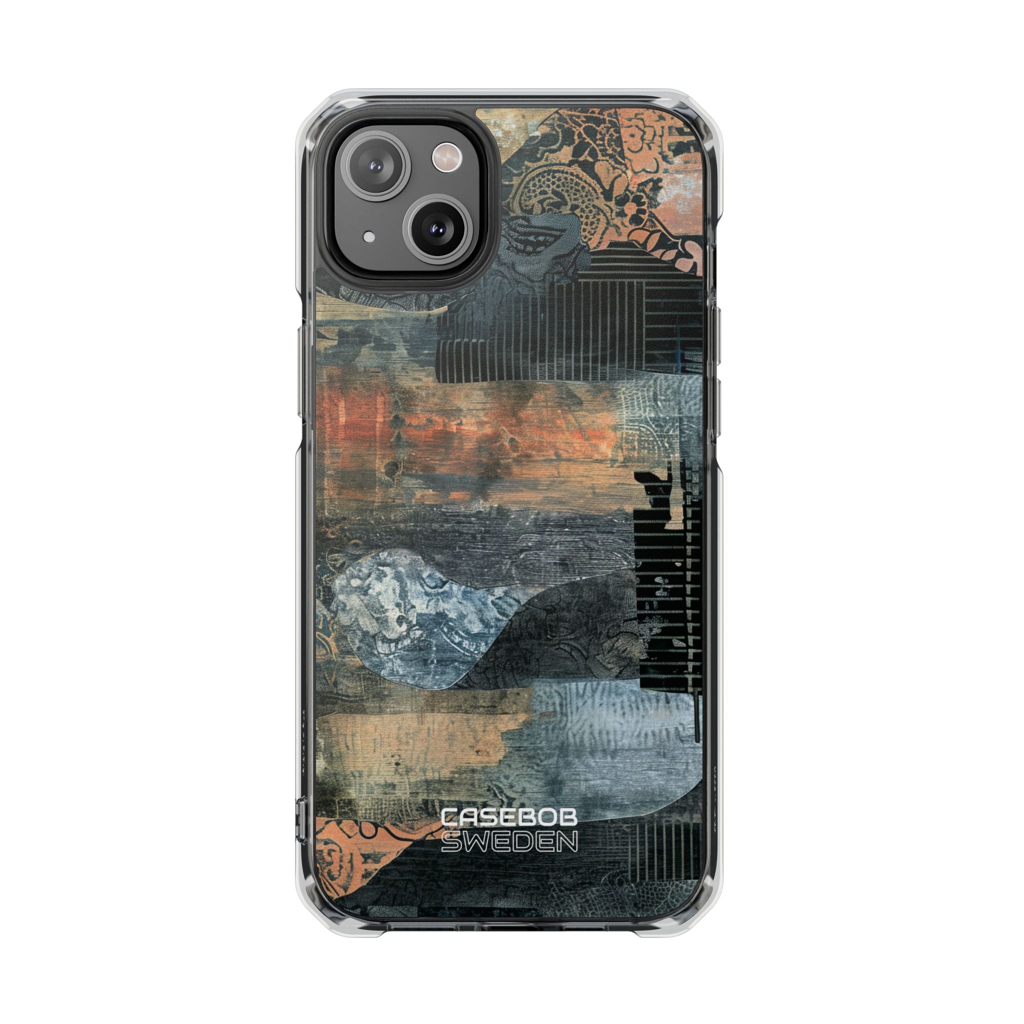 Rust Bloom Tangle iPhone 14 - Impact Clear+