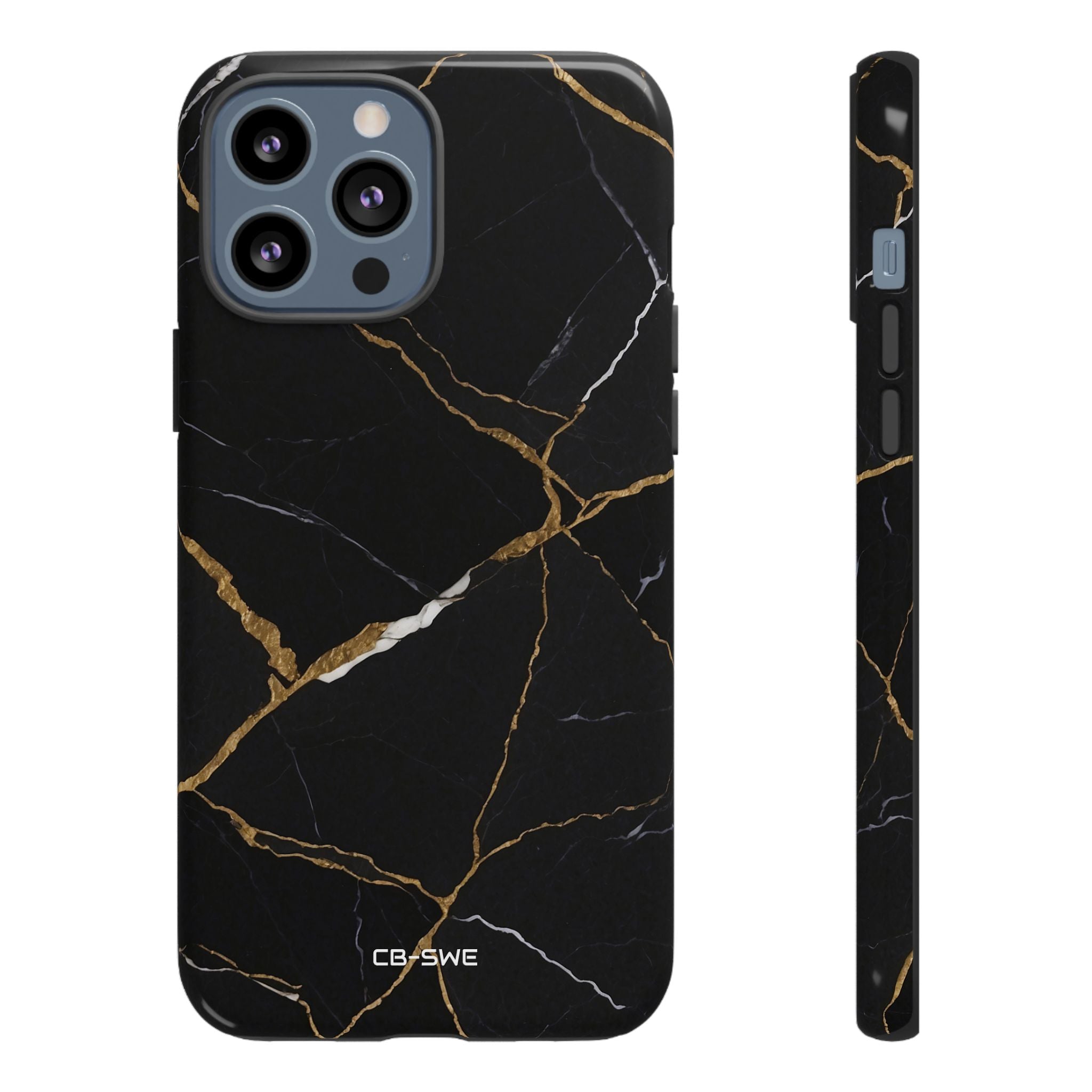 Golden Veins Emerge - iPhone Case