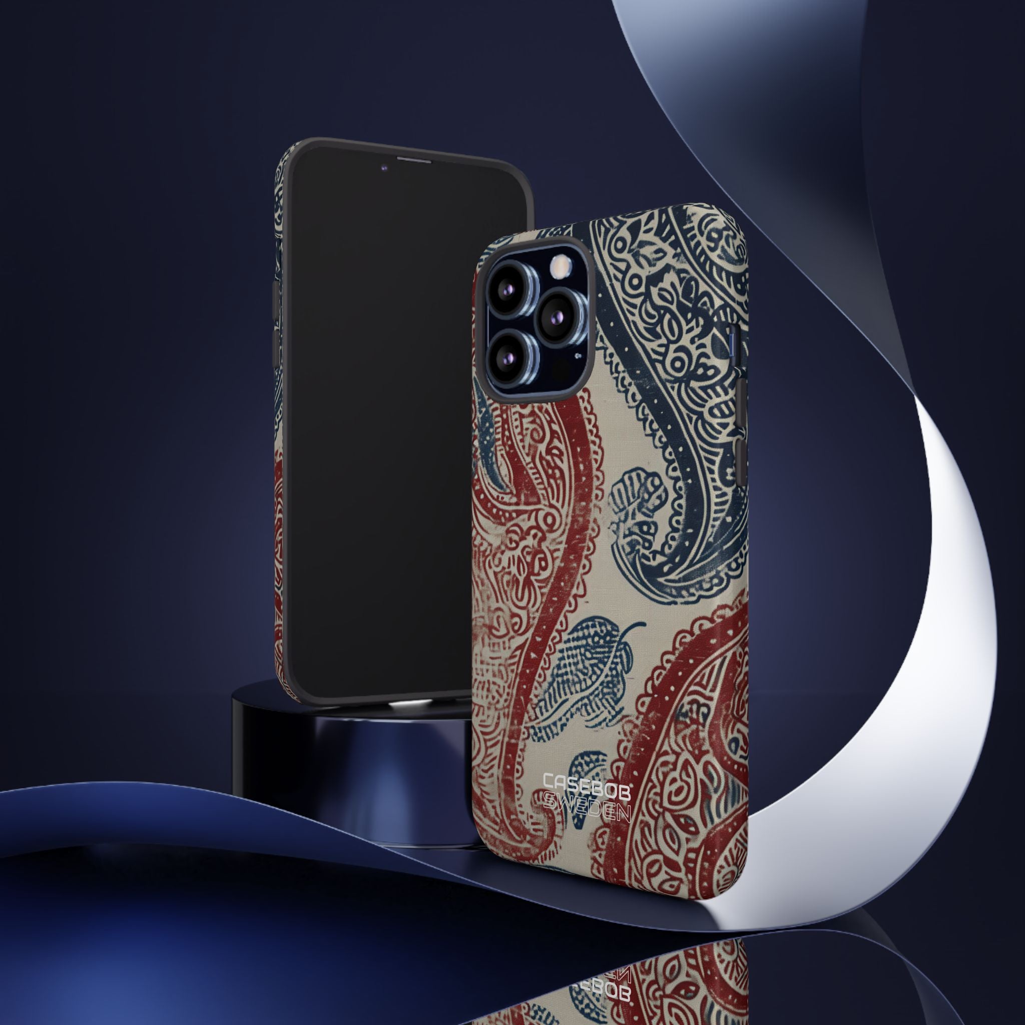 Ornate Paisley Swirl iPhone 13 - Tough