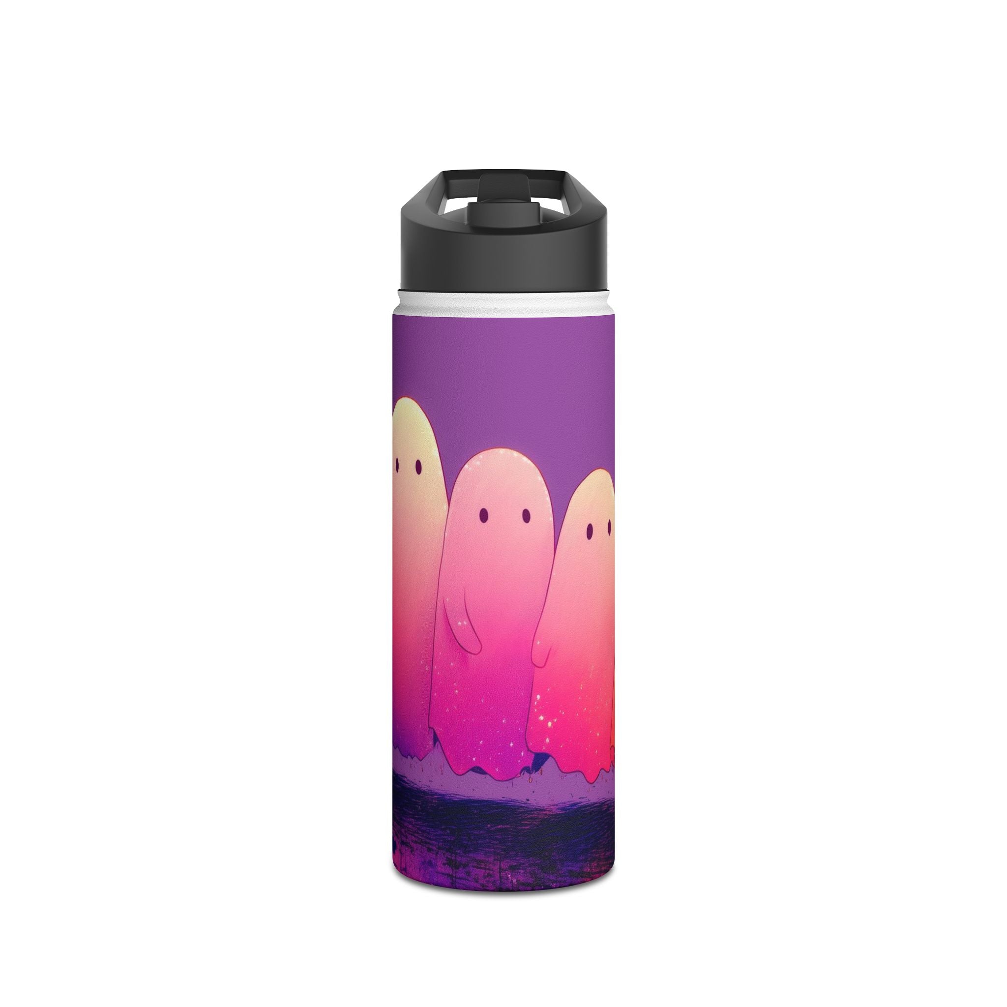 Ghostly Glow - Stainless Steel Water Bottle