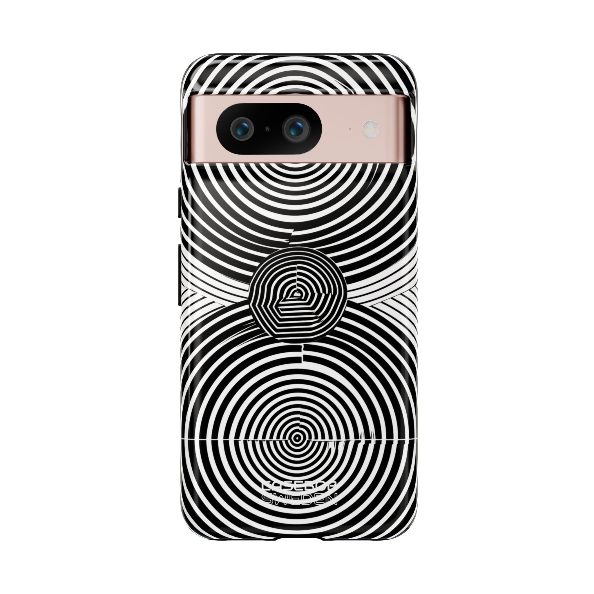 Monochrome Spiral Motion Google Pixel 8 - Tough
