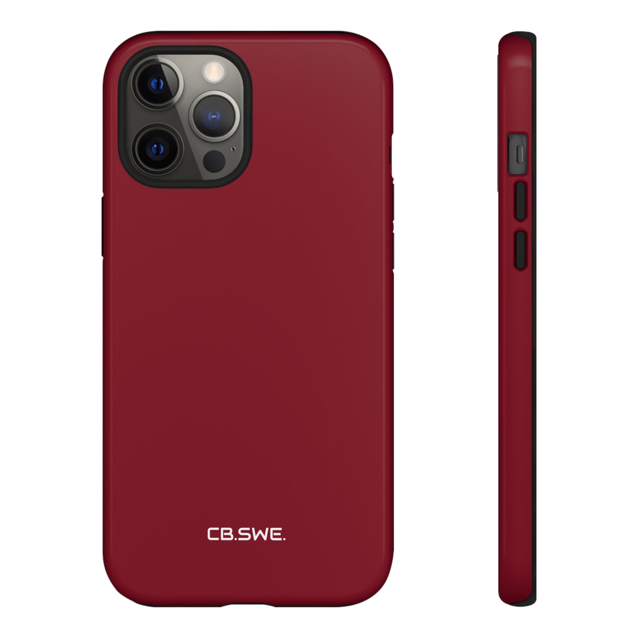 Burgundy iPhone Case - Tough