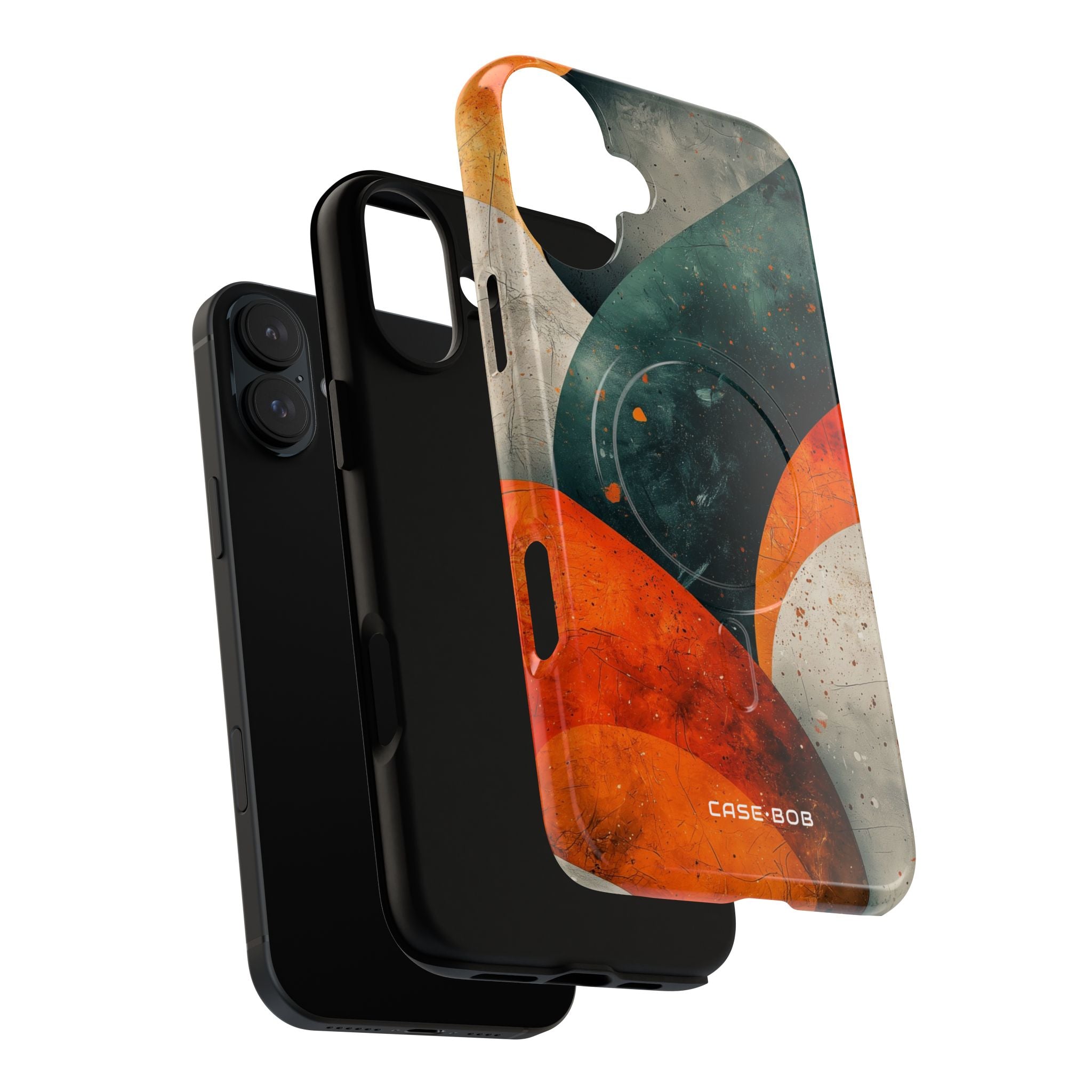 Crimson Wave iPhone 16 Plus Case - Tough+