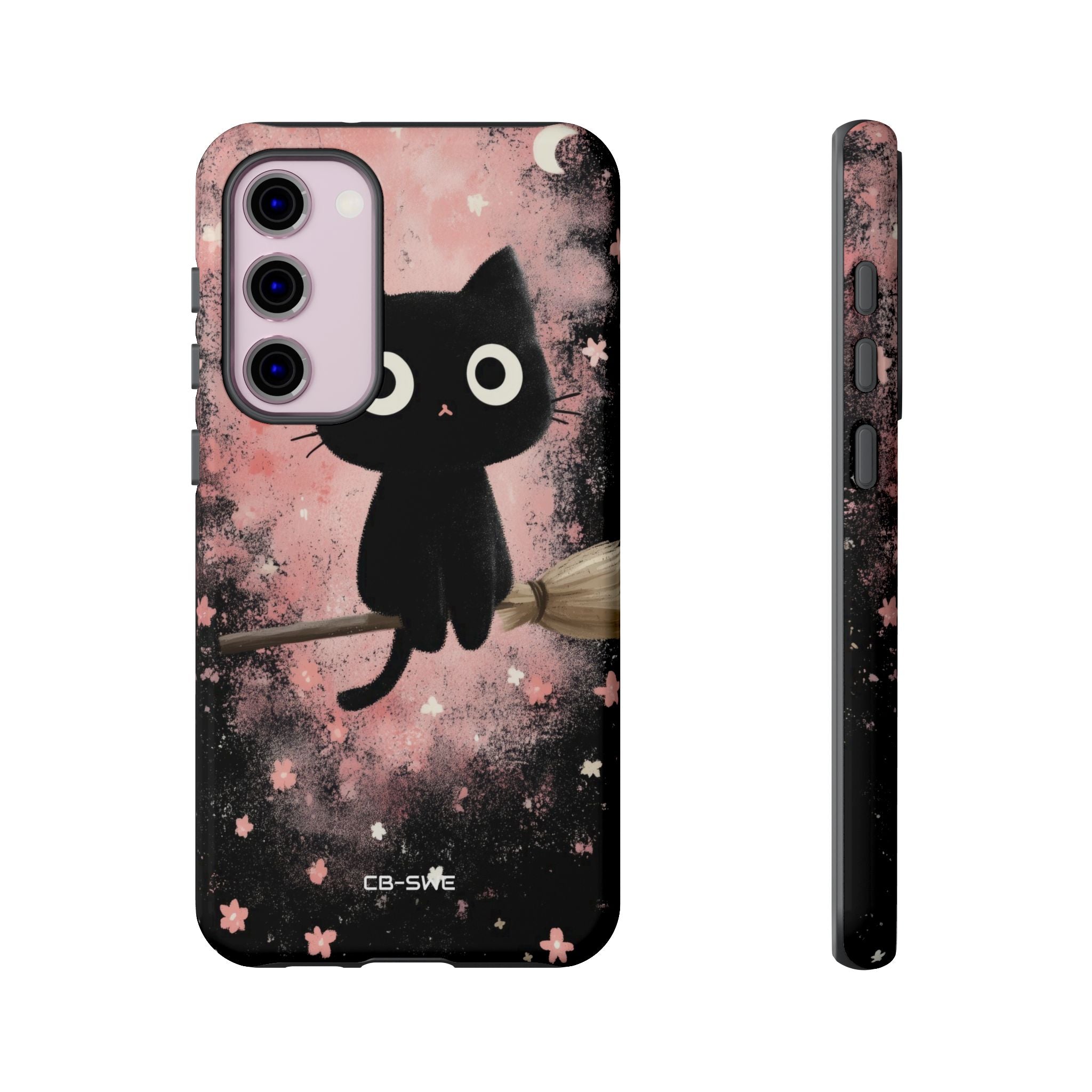 Whimsical Cat Soars - Samsung Case