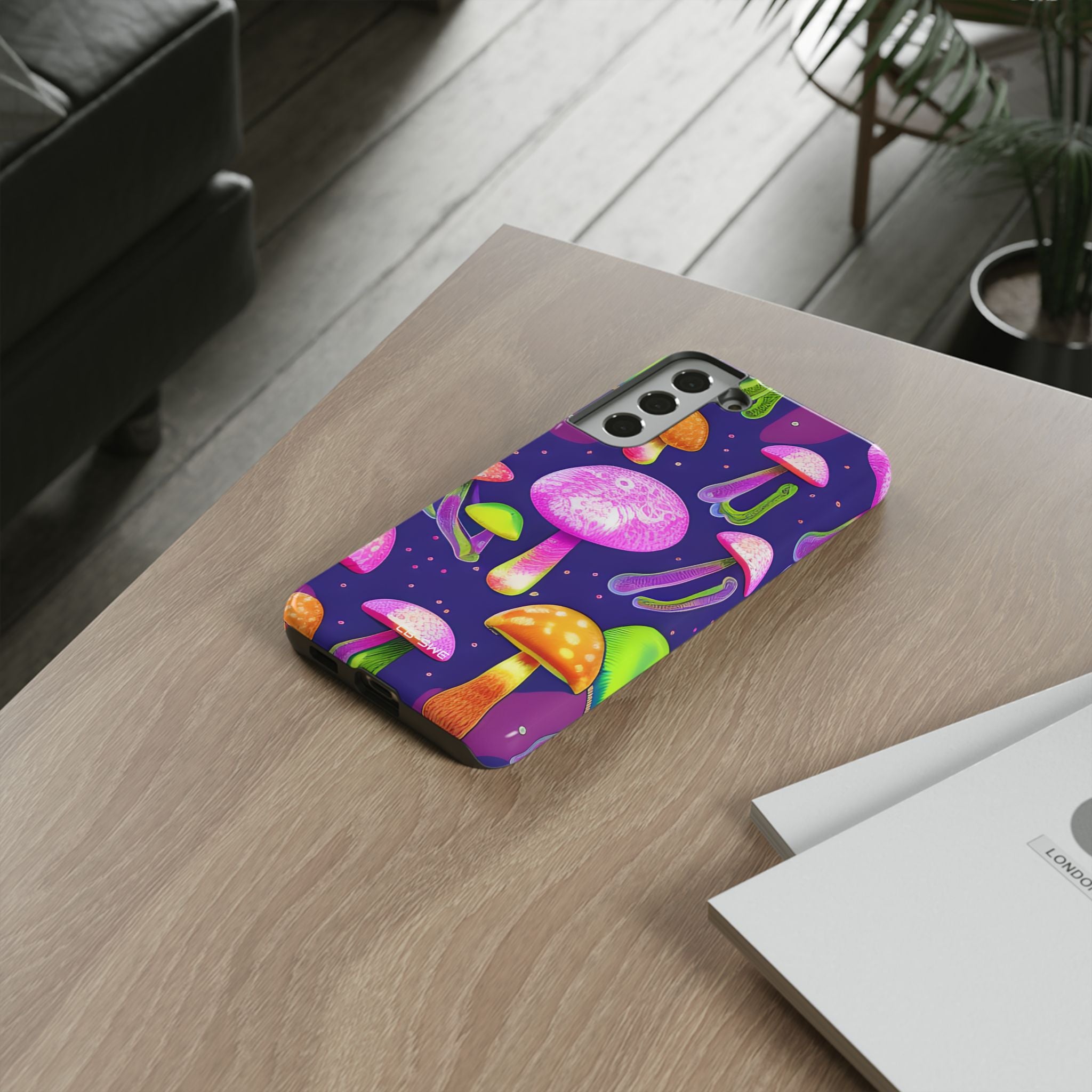 Neon Mushroom Dreams - Samsung Case