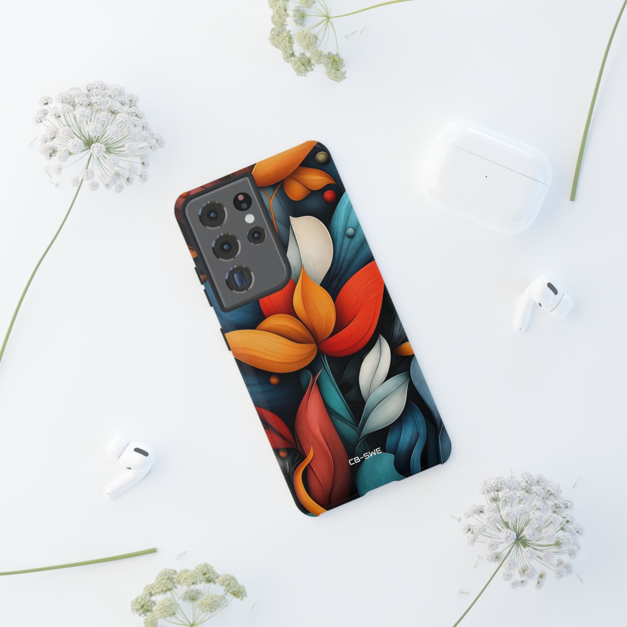 Vibrant Floral Harmony - Samsung Case