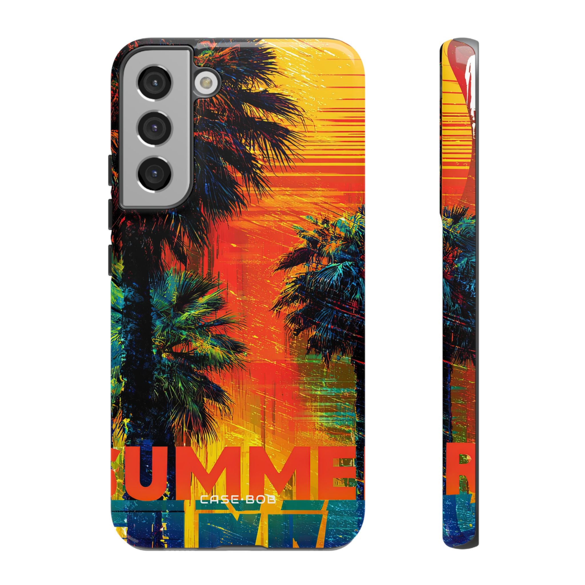 Tropical Sunburst Samsung S22 Plus Case - Tough
