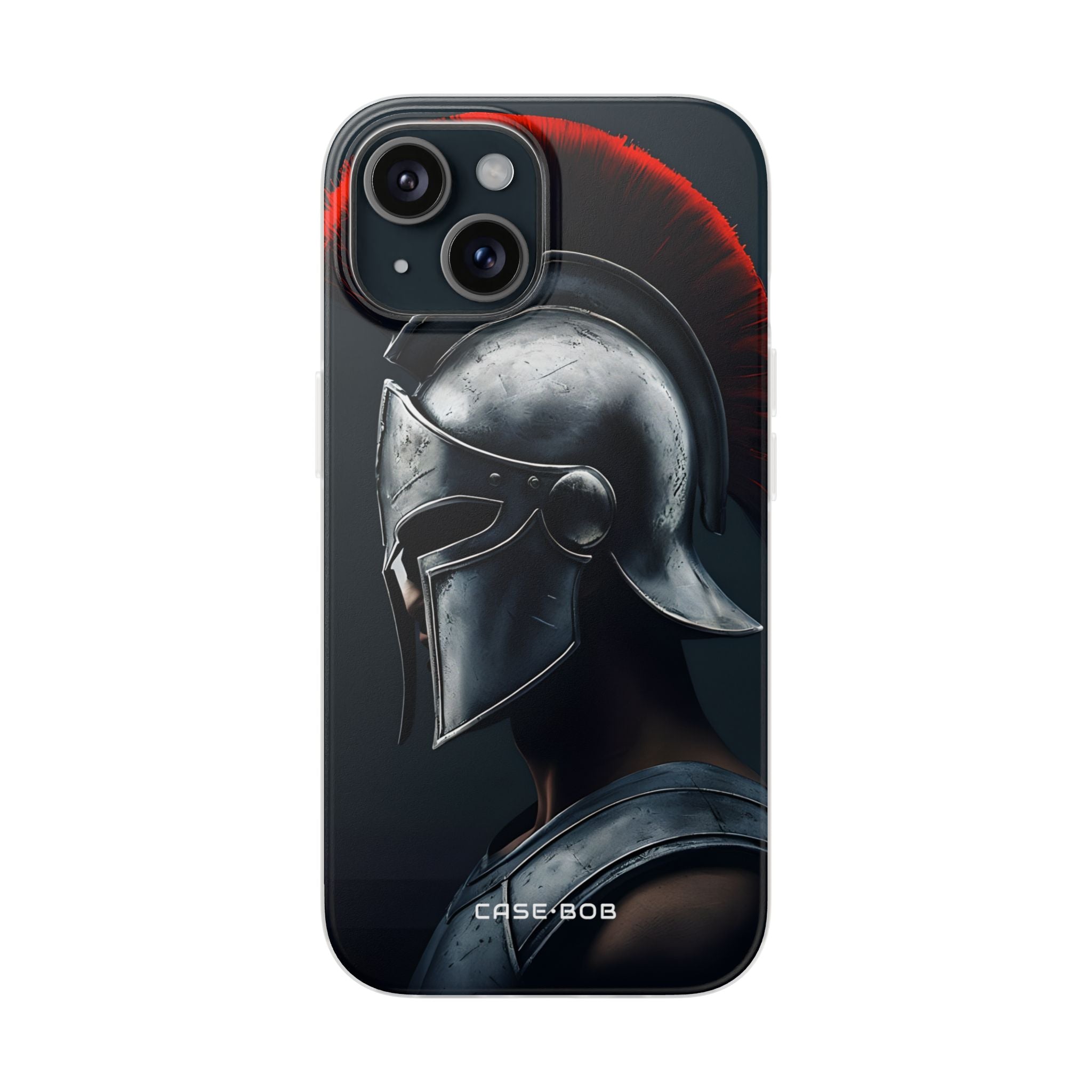 Silver Centurion iPhone 15 Case - Soft