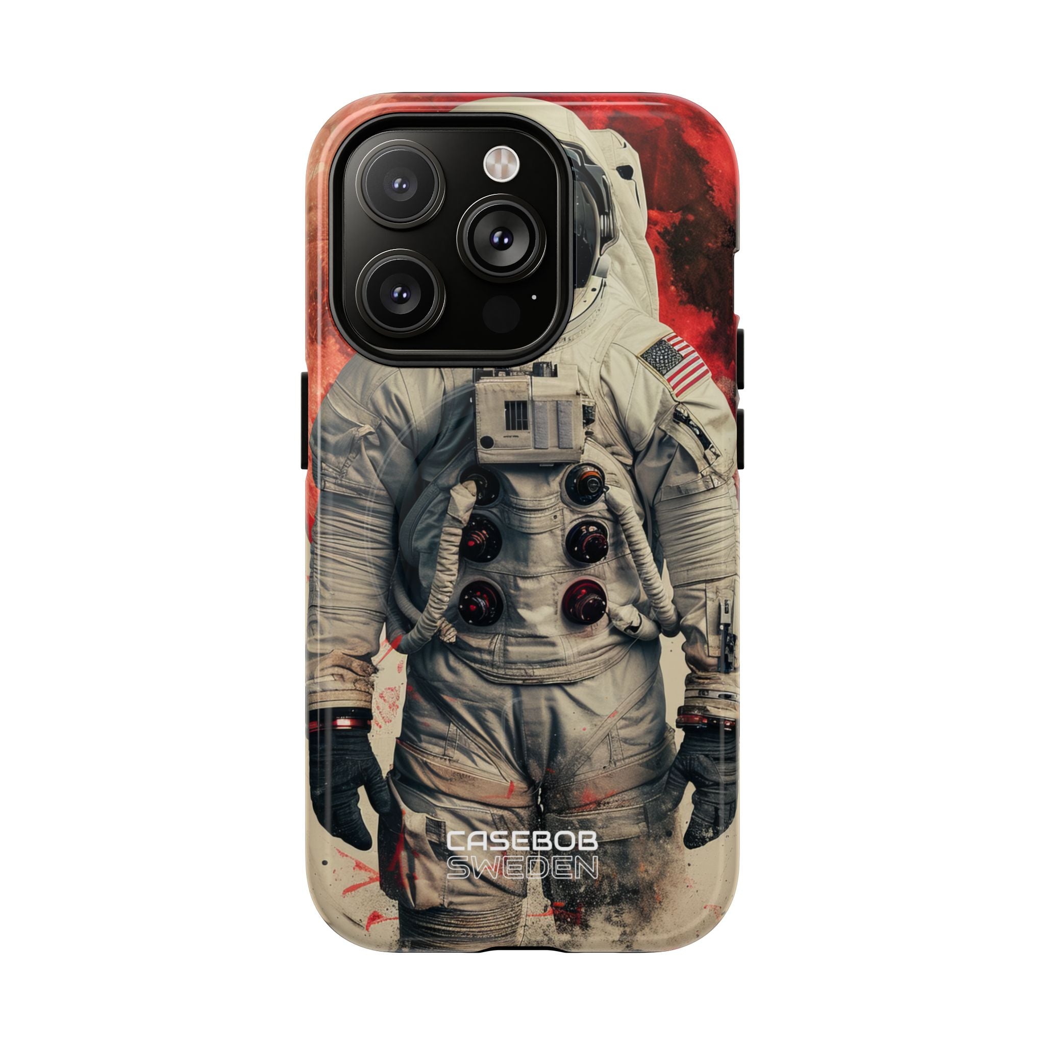 Crimson Spacewalk Dream iPhone 14 - Tough+