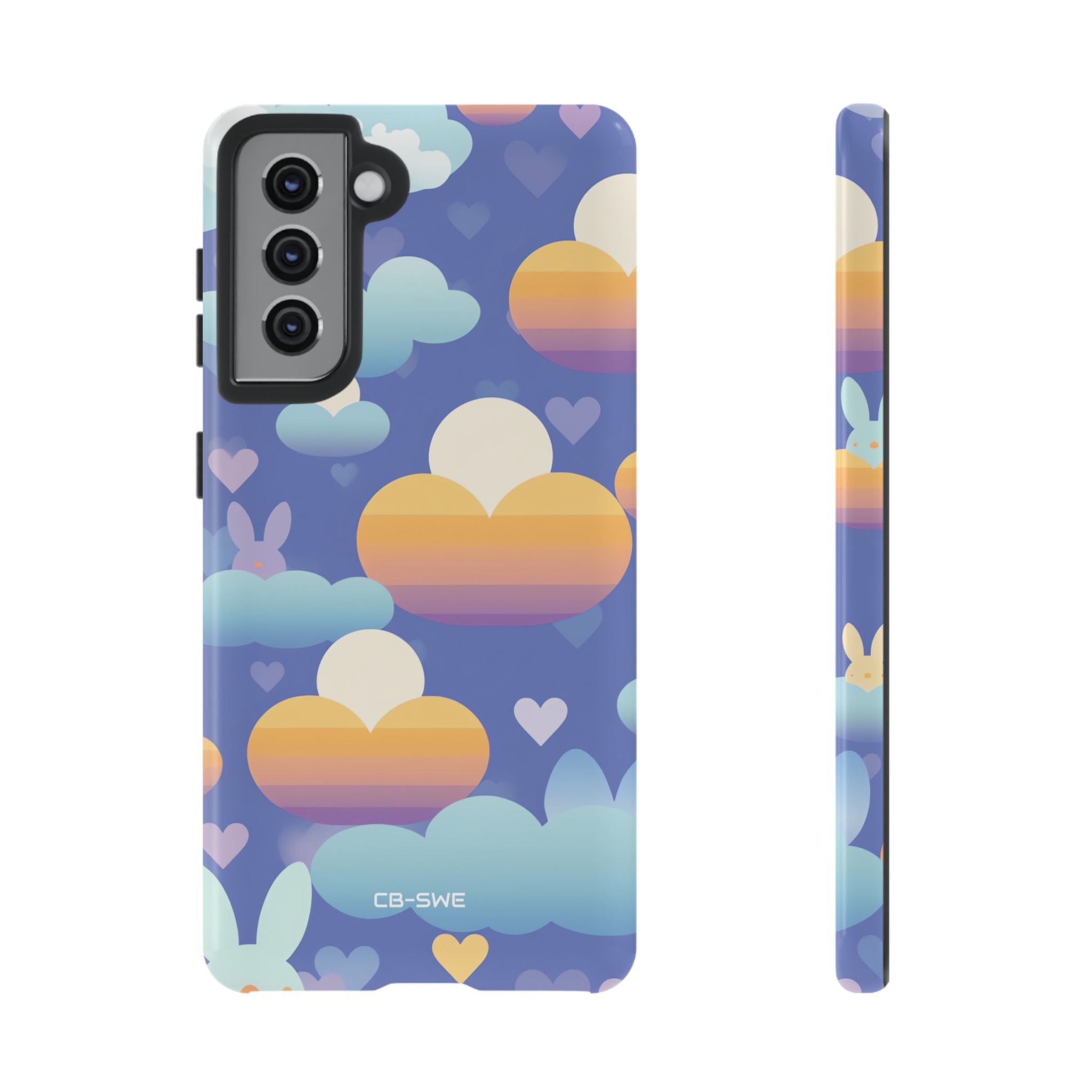 Bunnies Dance Among Clouds - Samsung Case