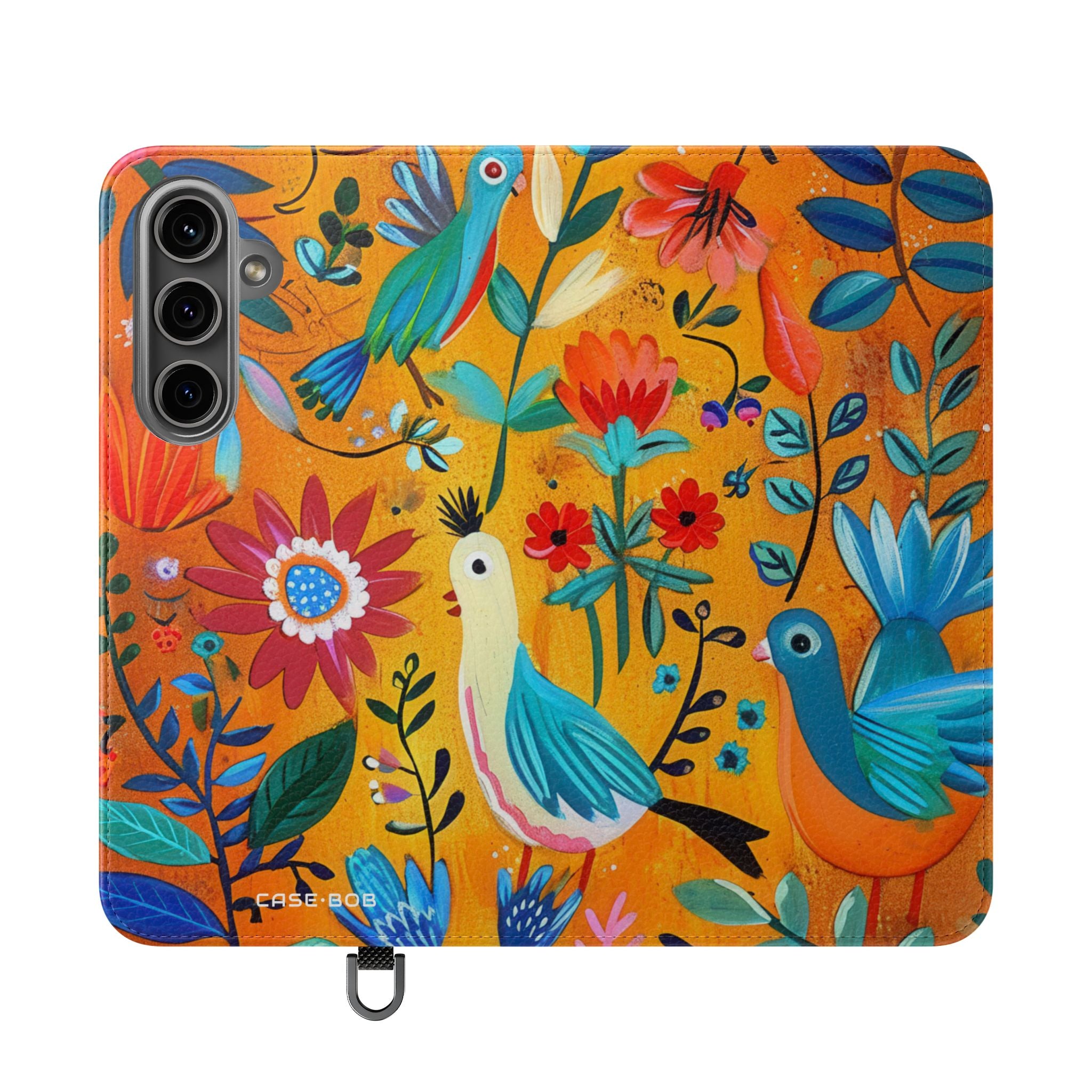 Bluebird Bloom - Samsung S24 Plus Case - Wallet