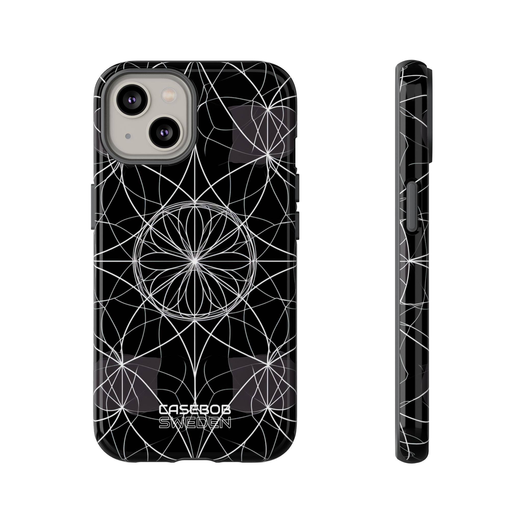 Symmetric Line Bloom iPhone 14 - Tough