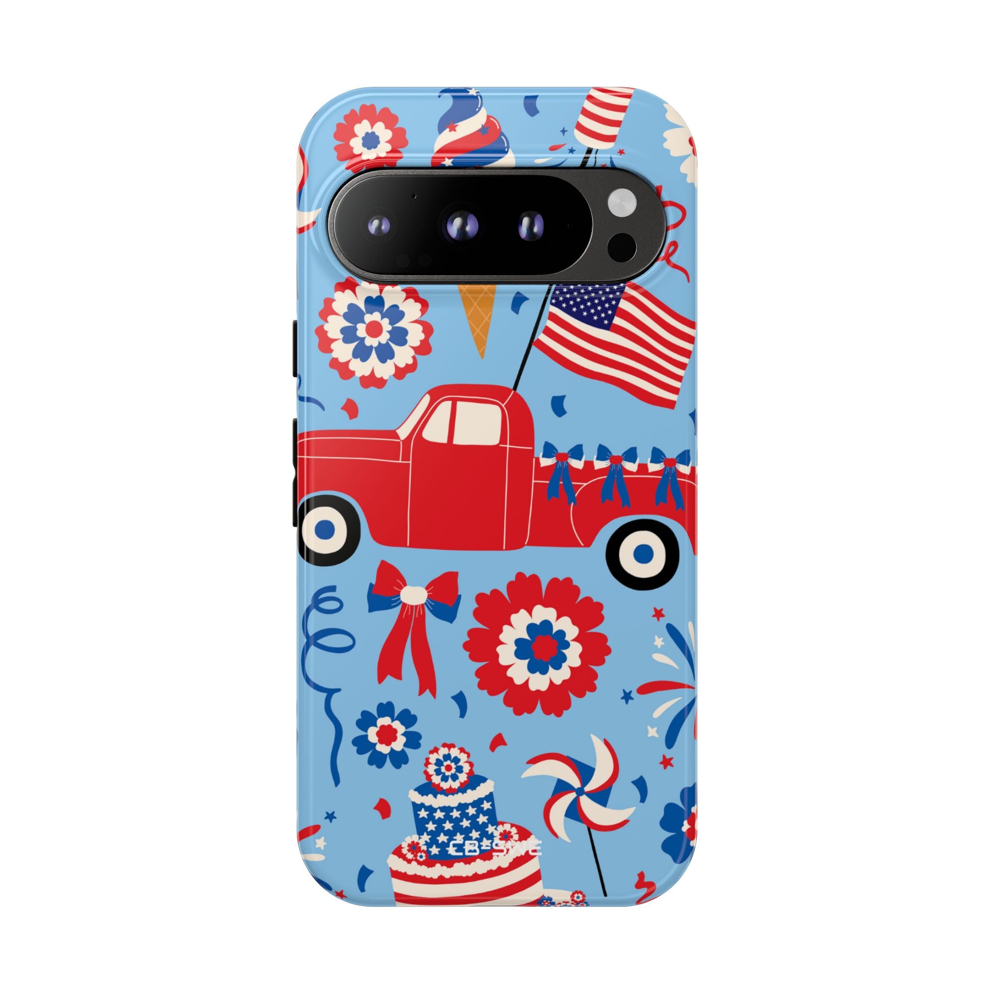 Festive Truck Parade - Google Pixel Case
