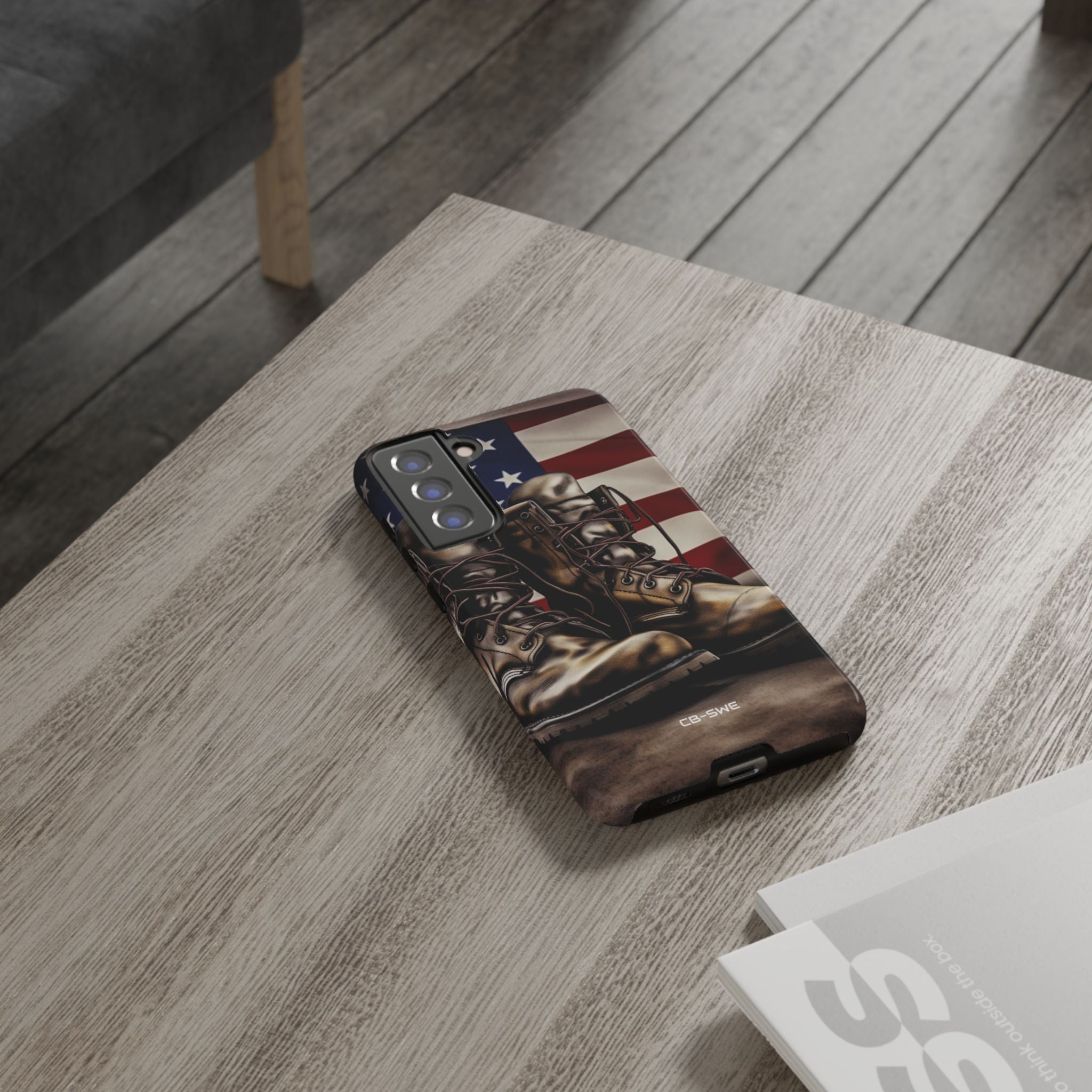 Patriotic Boots Spotlight - Samsung Case