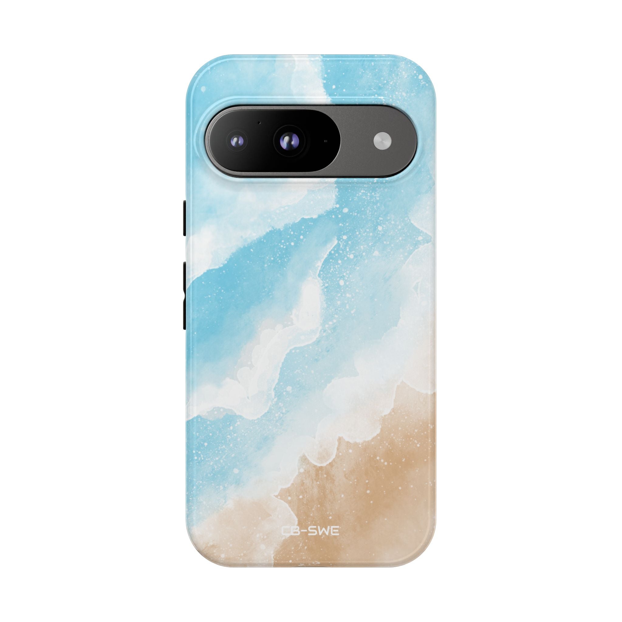 Serene Coastal Whispers - Google Pixel Case