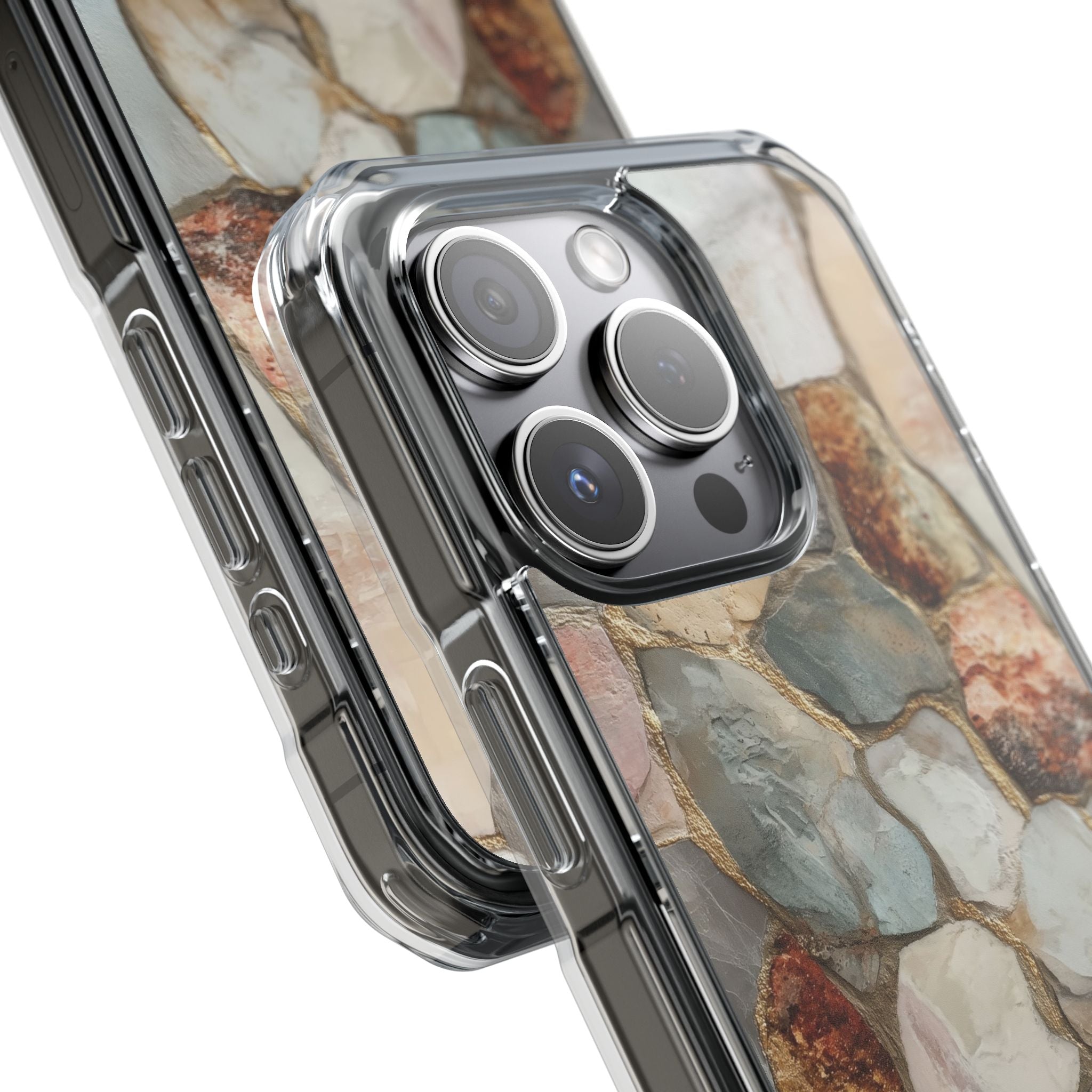 Stone Mosaic Dance iPhone Case - Impact