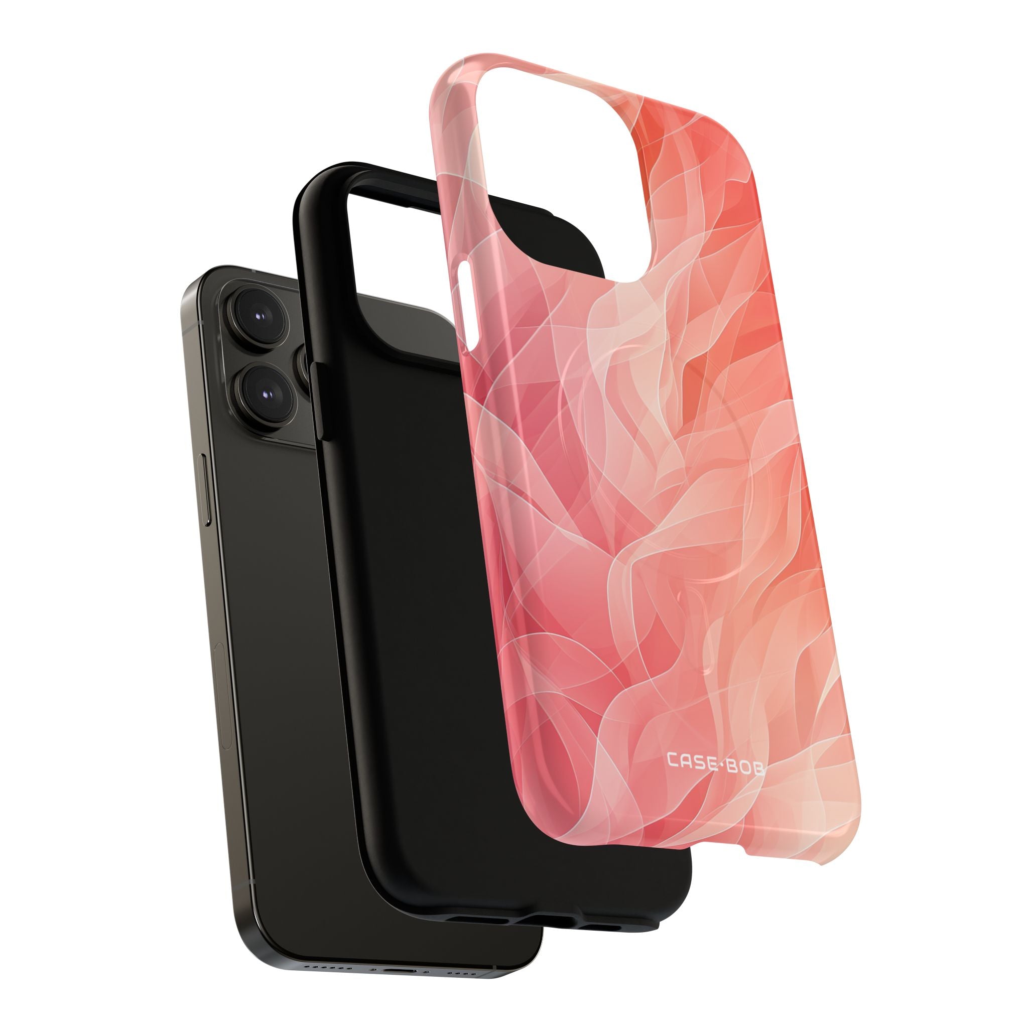 Peach Wave Drift iPhone 14 Pro Max Case - Tough+
