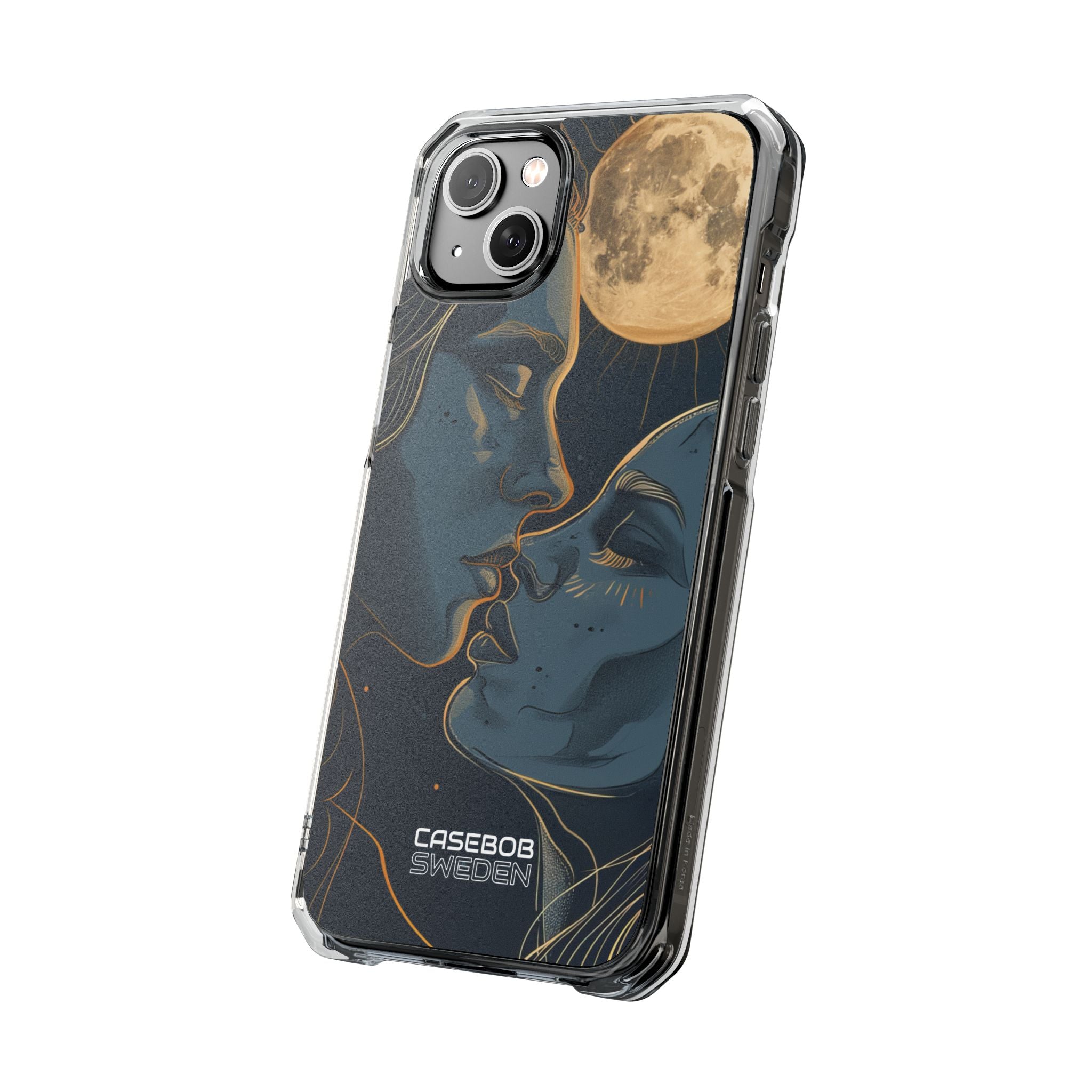 Moonlit Lovers Whisper iPhone 14 - Impact Clear+