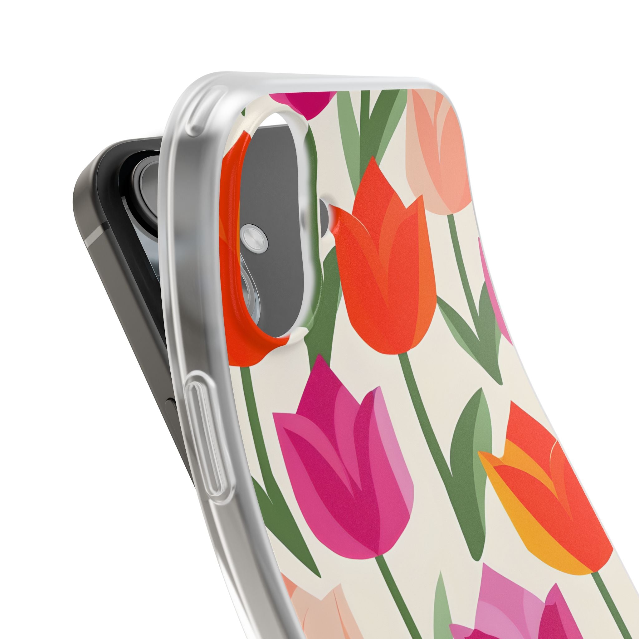 Tulip Harmony Green iPhone 16 Plus - Soft Case