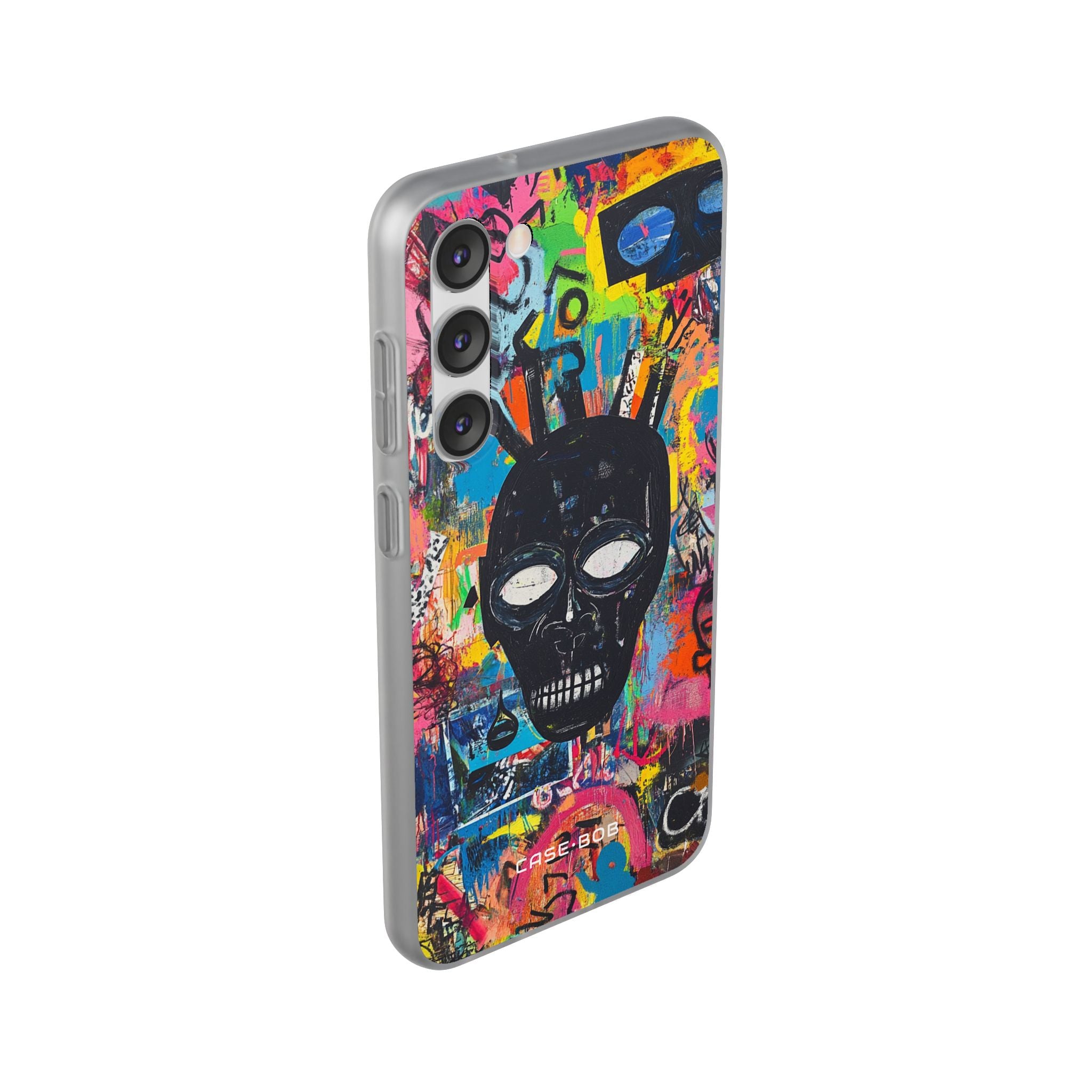 Skull Vortex Samsung S23 Plus Case - Soft