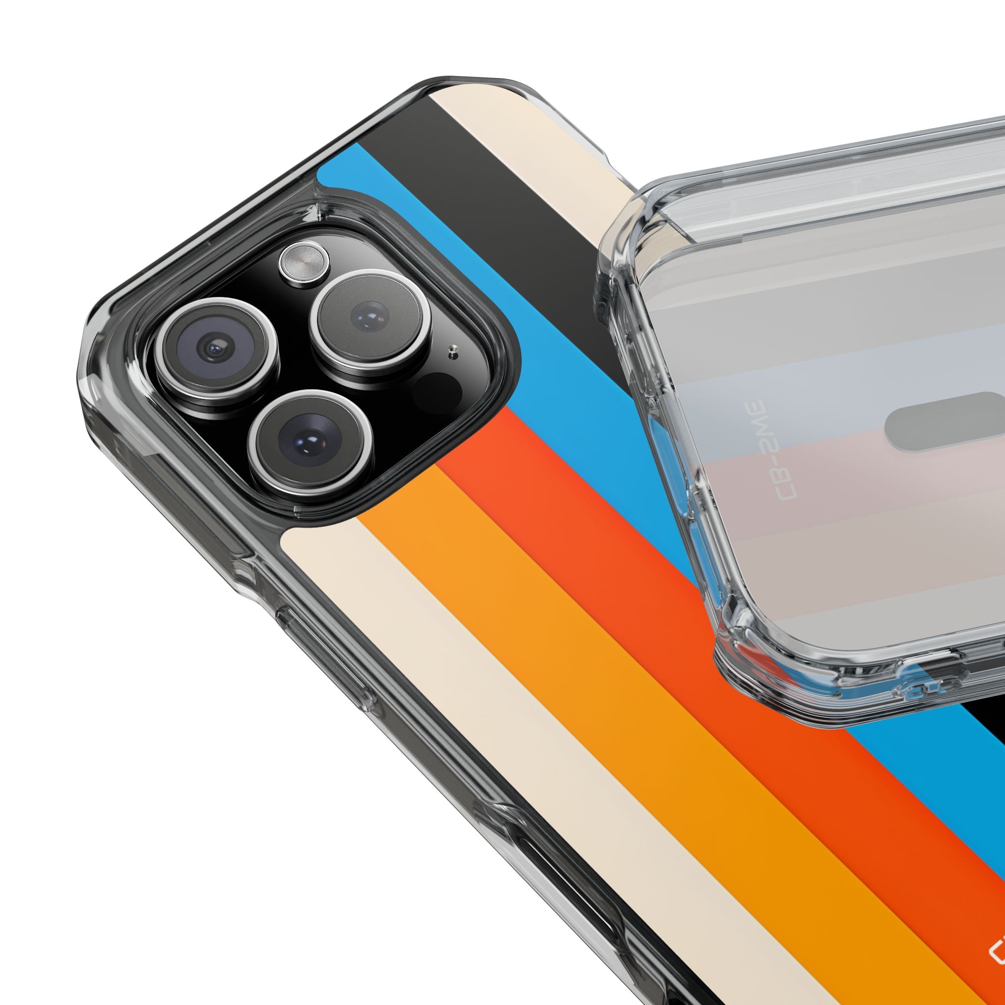Colorful Harmony Stripes iPhone Case - Impact