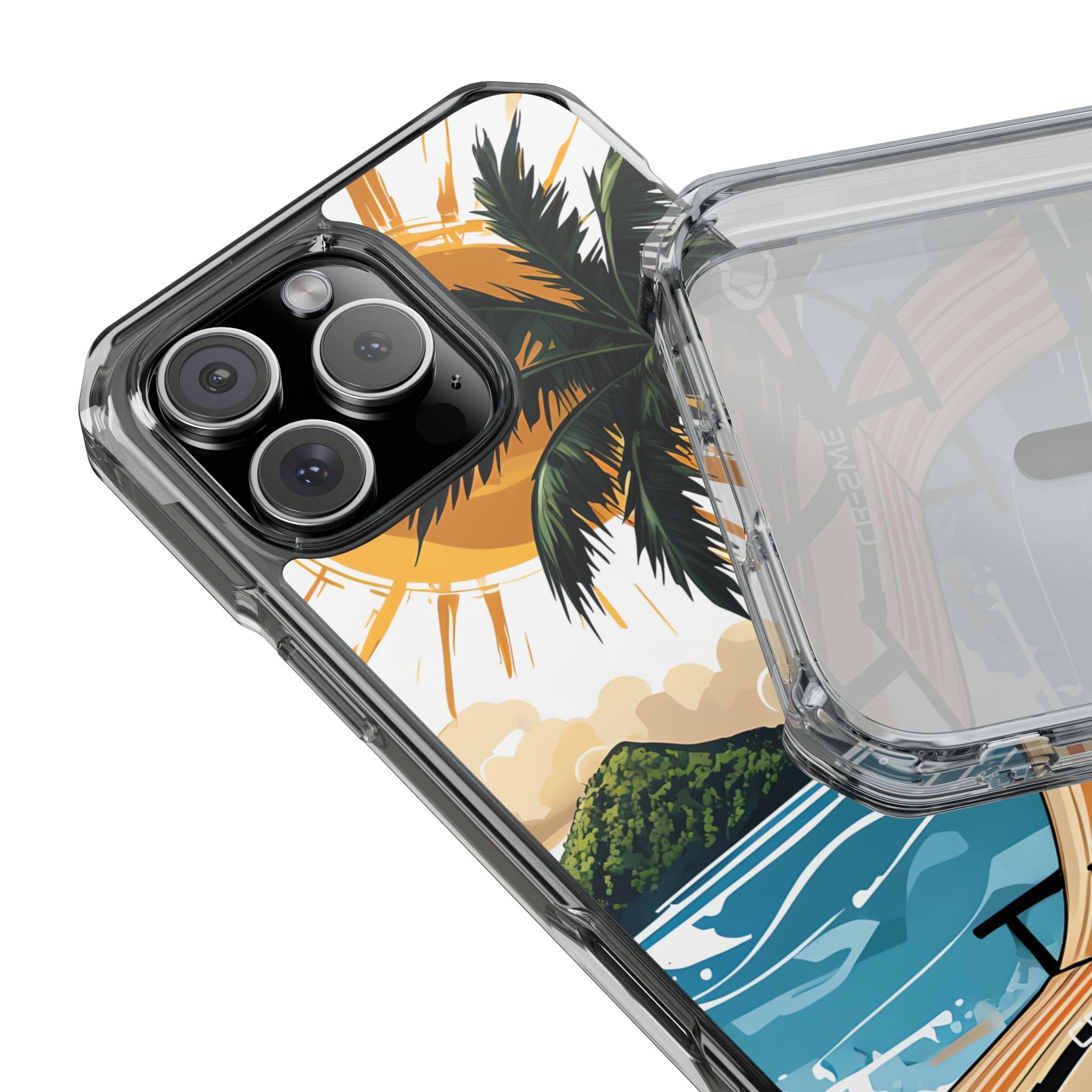Sunny Tropical Escape iPhone Case - Impact