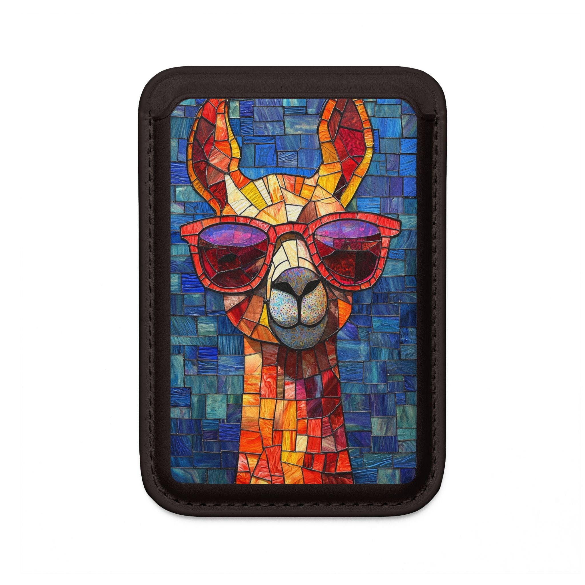 Sunglass Llama Mosaic Wallet – MagSafe Ready
