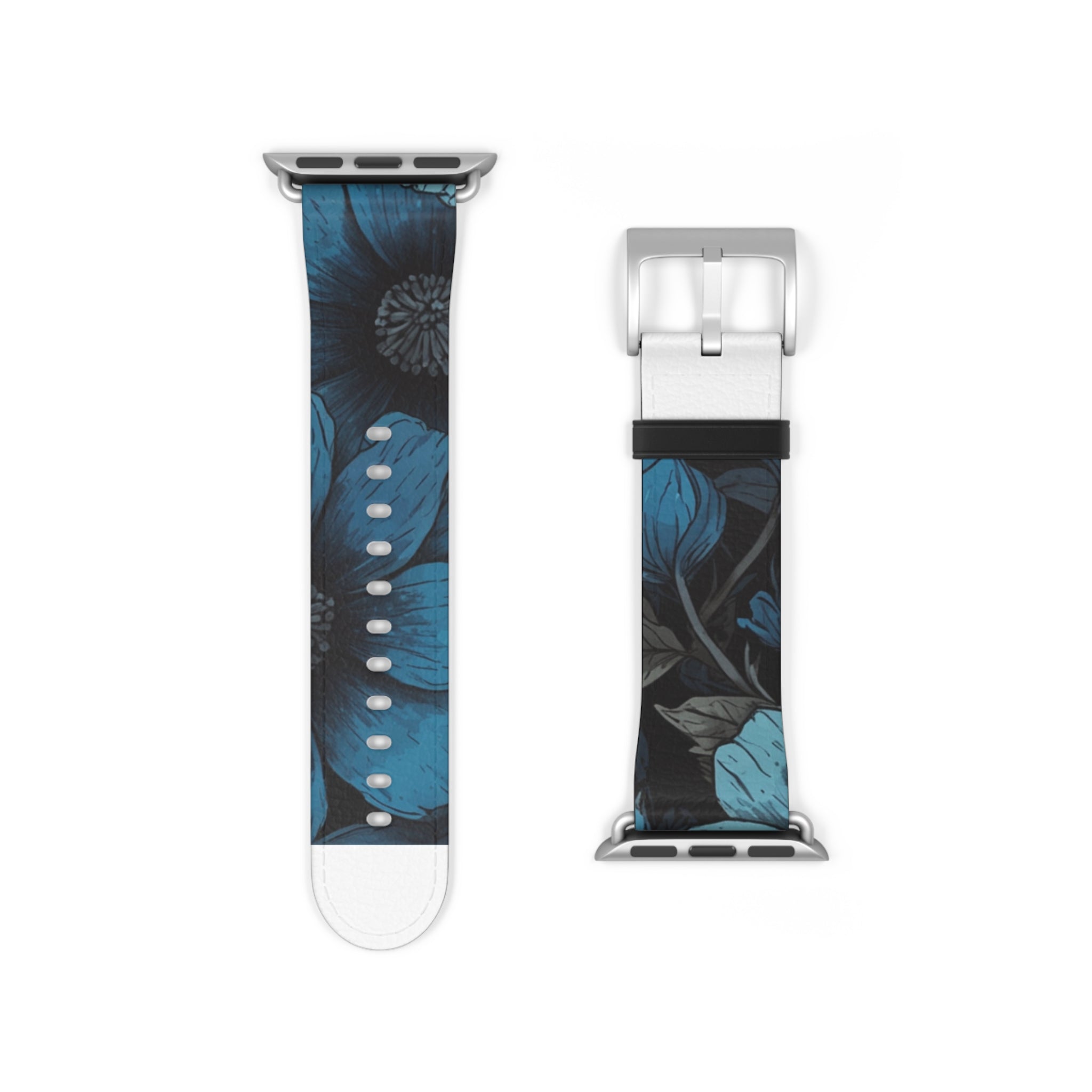 Blue Petal Bloom - Watch Band