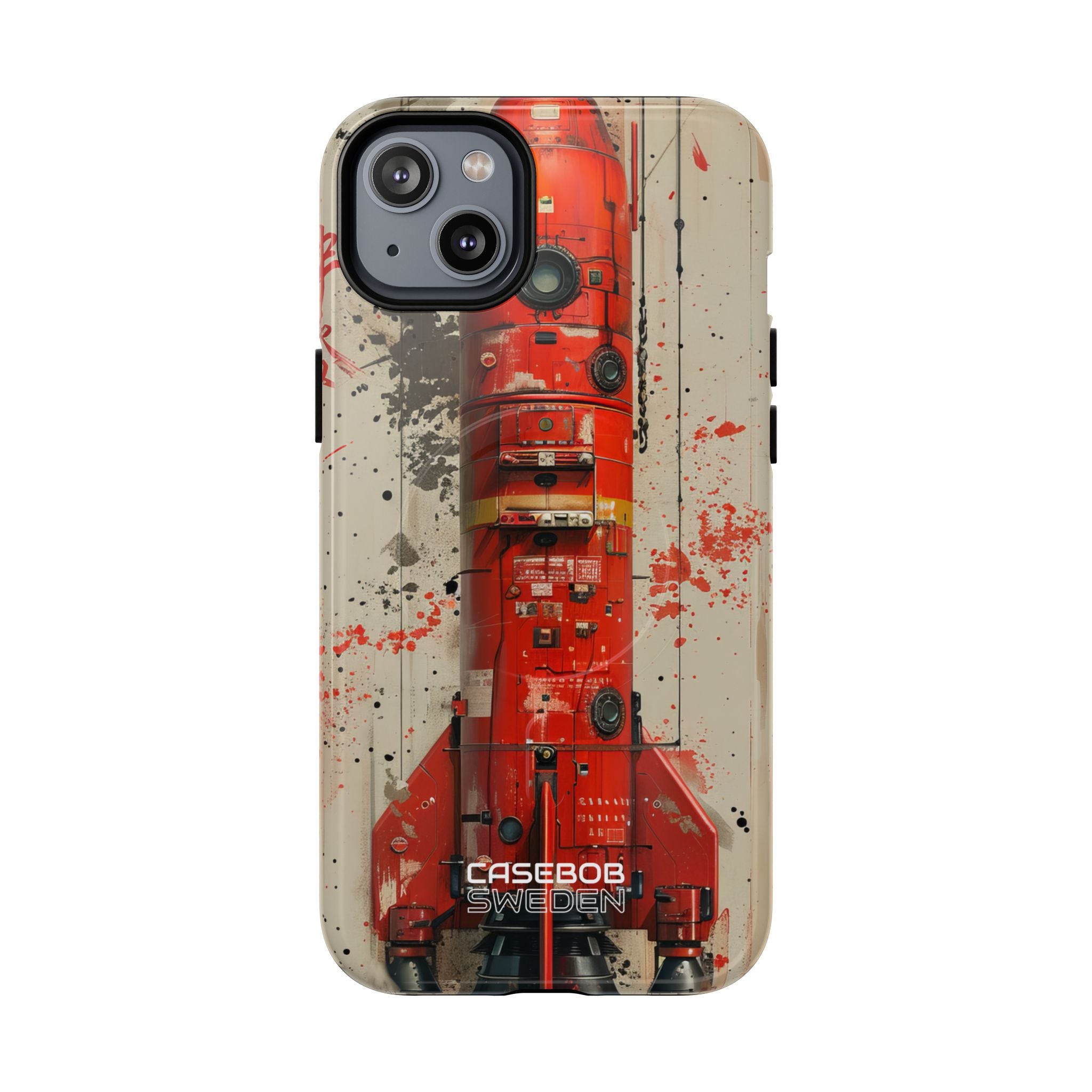 Crimson Rocket Burst iPhone 14 - Tough+