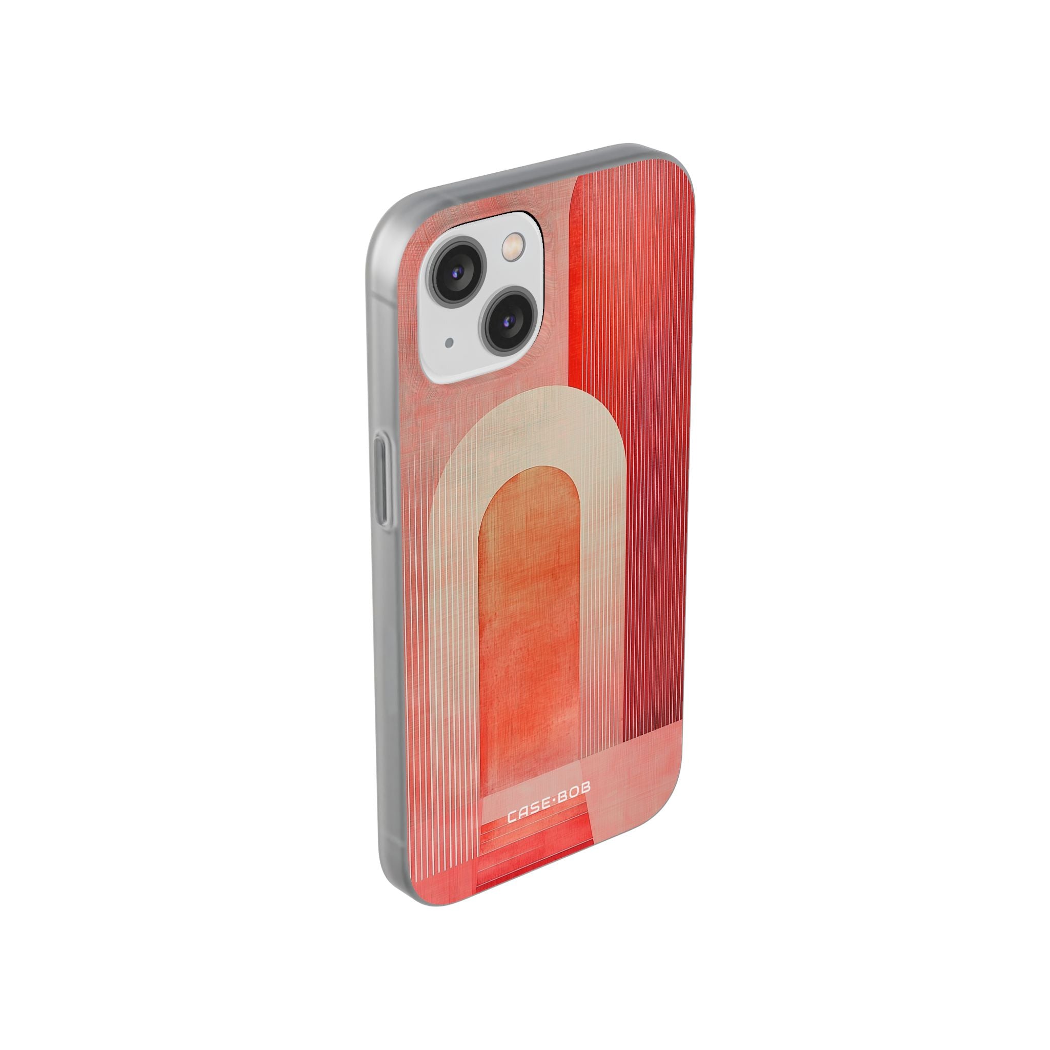 Crimson Arches iPhone 14 Case - Soft