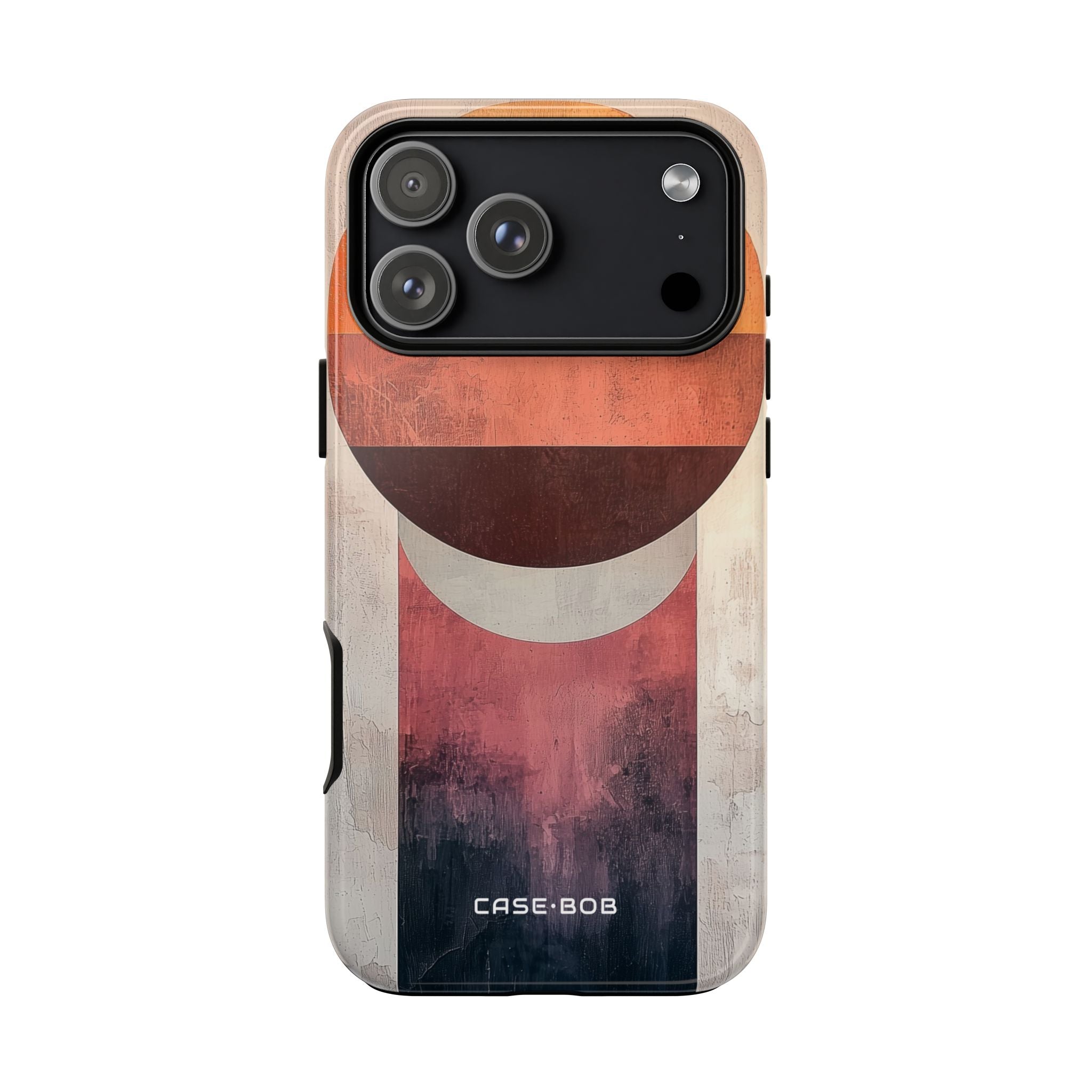 Sunset Orb iPhone 17 Pro Max Case - Tough