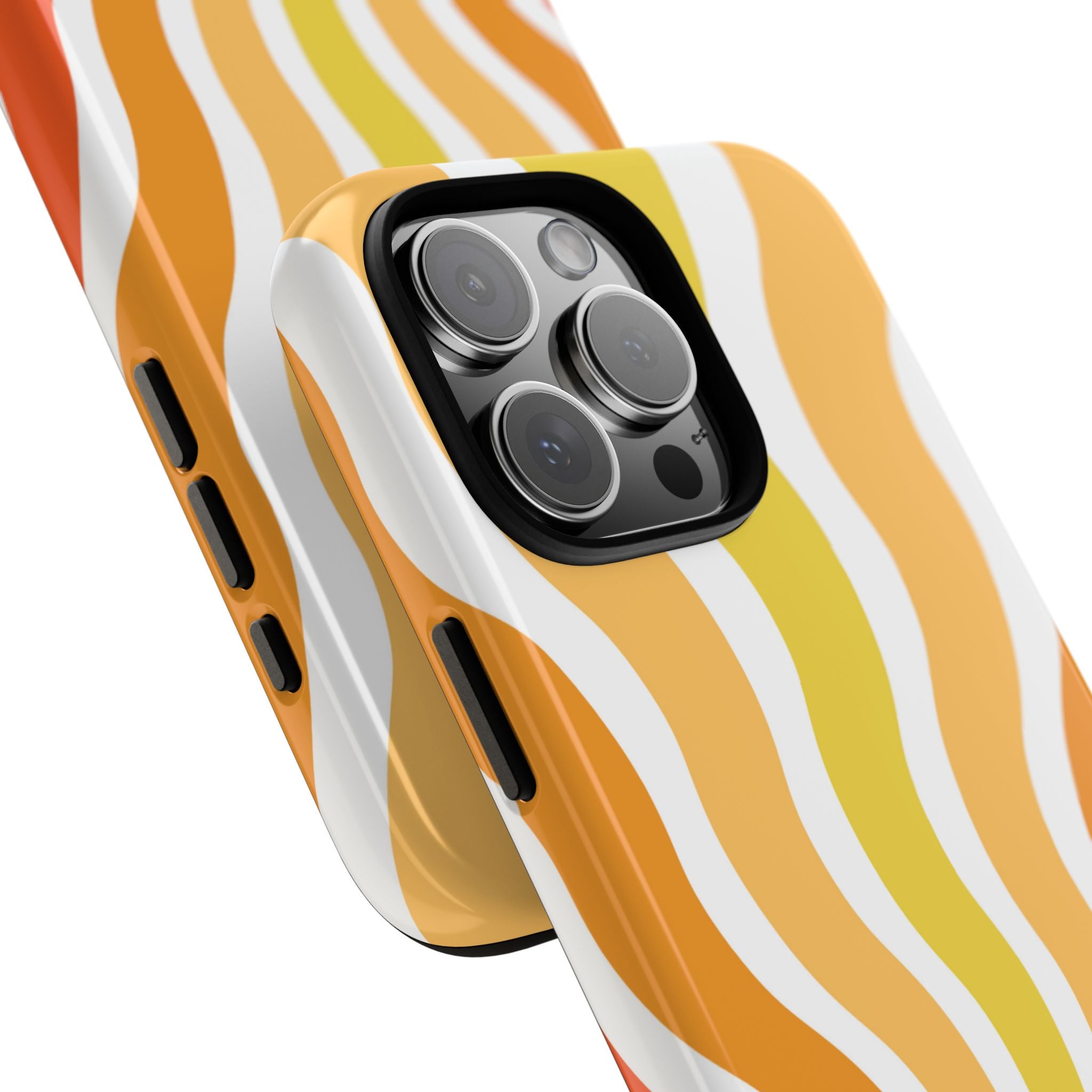 Retro Sunshine Waves - iPhone Case
